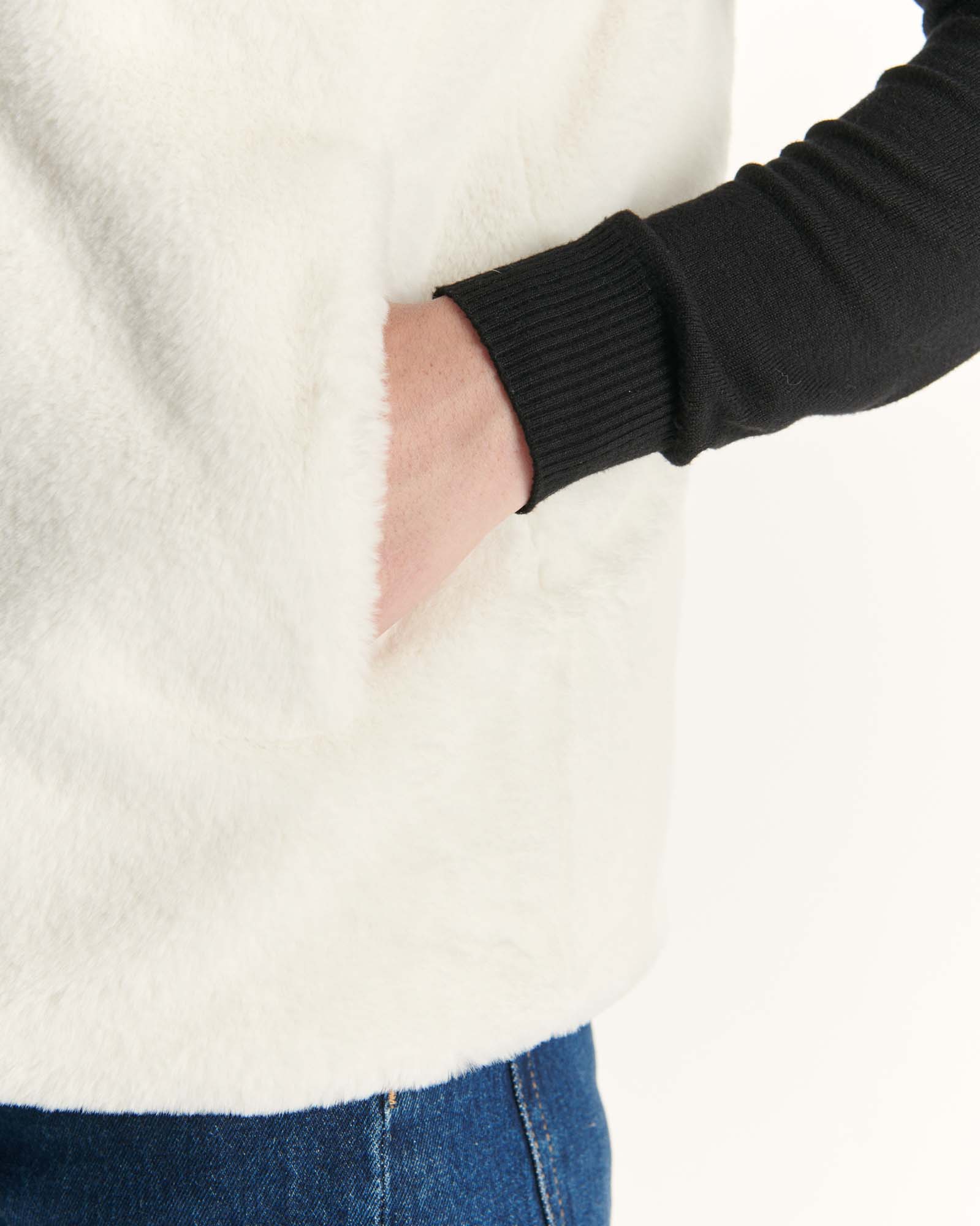 Doudoune sans manches réversible Grand Froid Blanc Daria 2.0 - Image 8