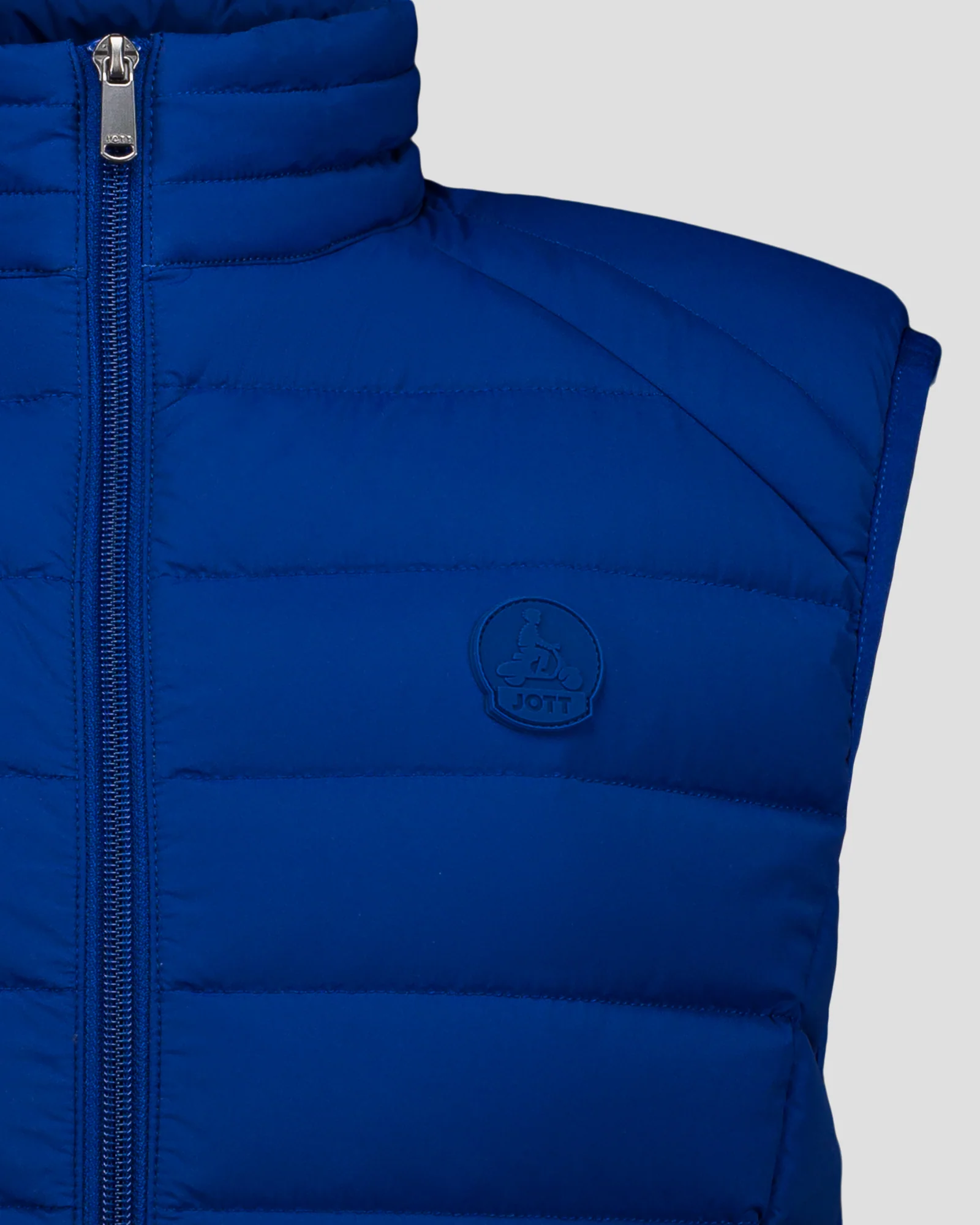 Doudoune sans manches stretch Bleu cobalt Arafo - Image 6