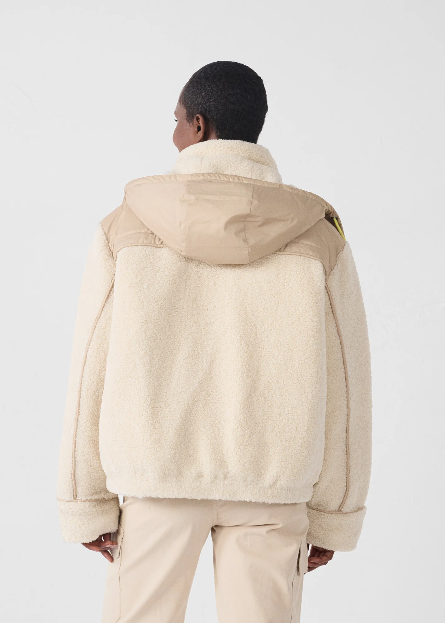 Doudoune sherpa Naturel Ivana - Image 4