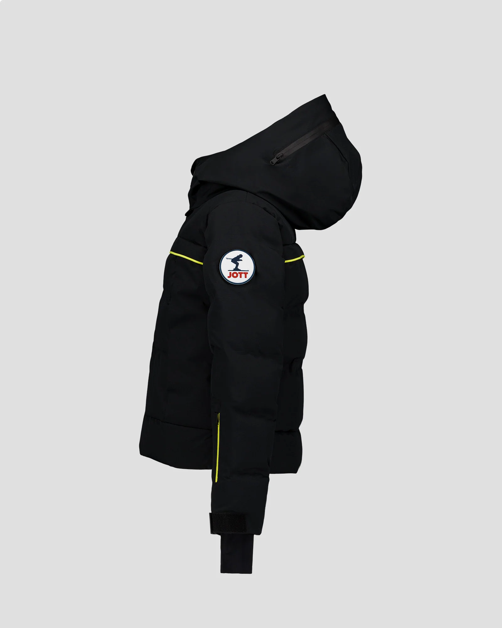 Doudoune ski enfant Grand froid Noir Cembros - Image 7