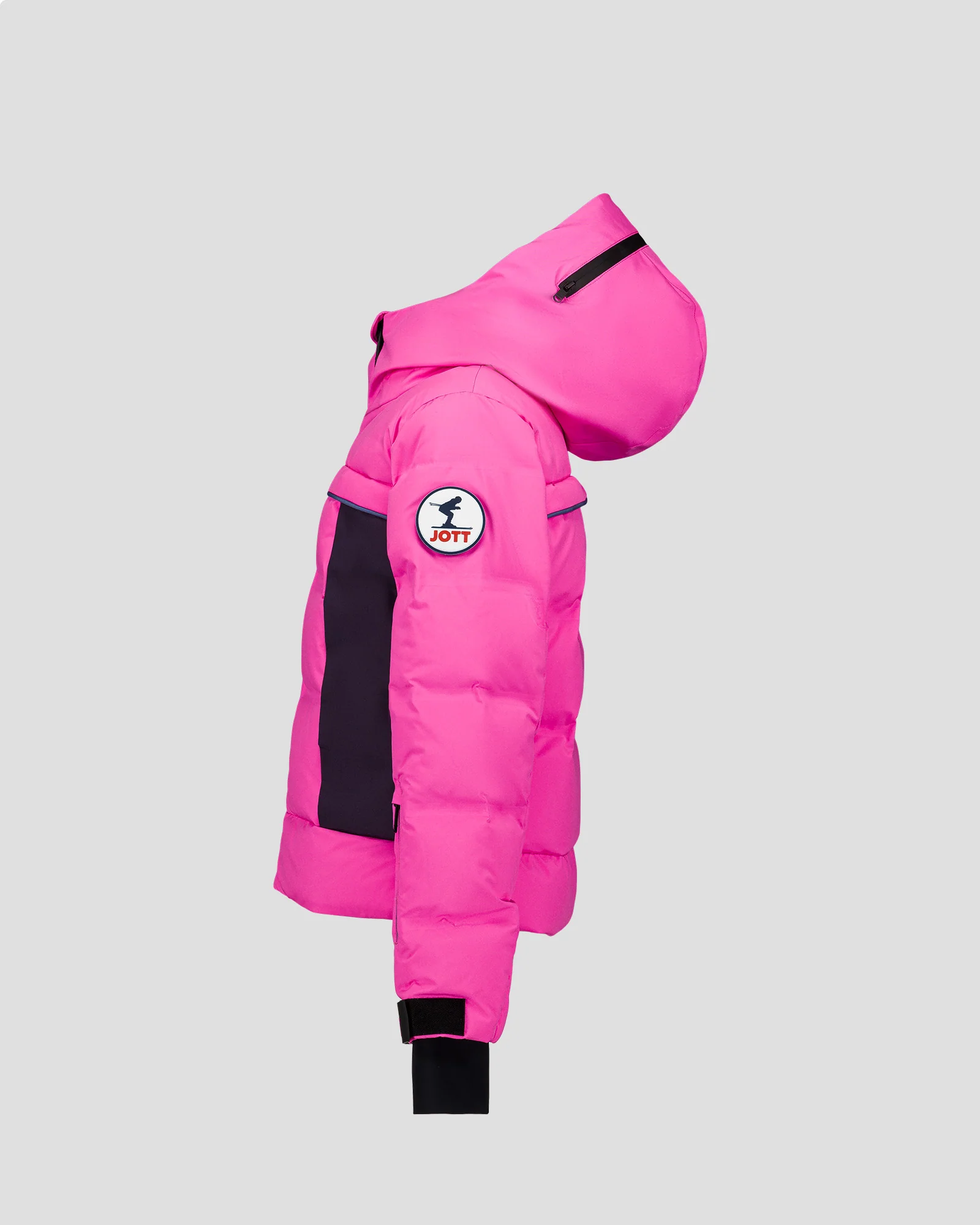Doudoune ski enfant Grand froid Rose électrique Cembros - Image 7