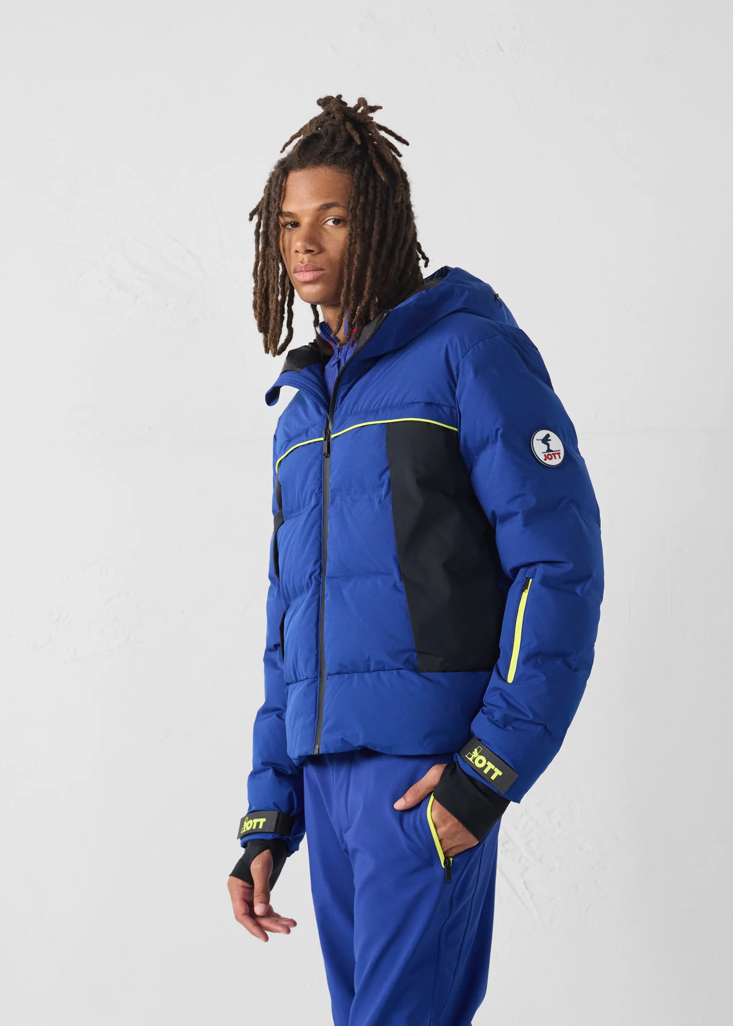 Doudoune ski Grand froid Bleu cobalt Sereis - Image 3