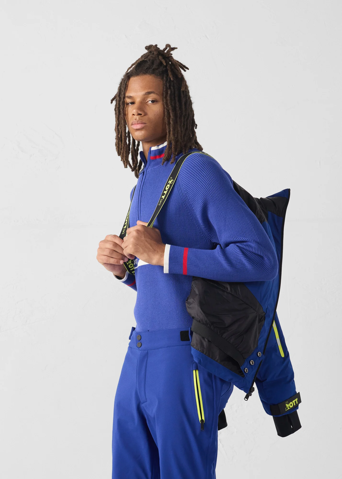 Doudoune ski Grand froid Bleu cobalt Sereis - Image 8