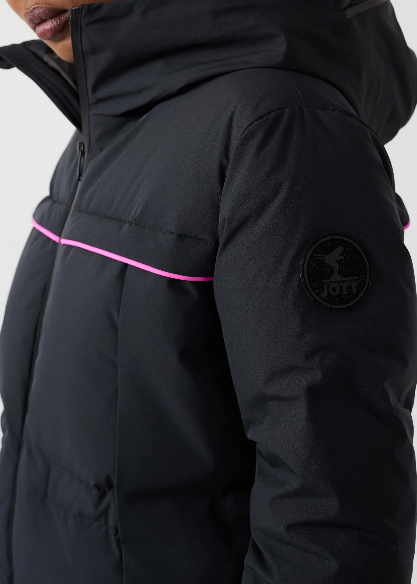 Doudoune ski Grand froid Noir Soldanelle - Image 10