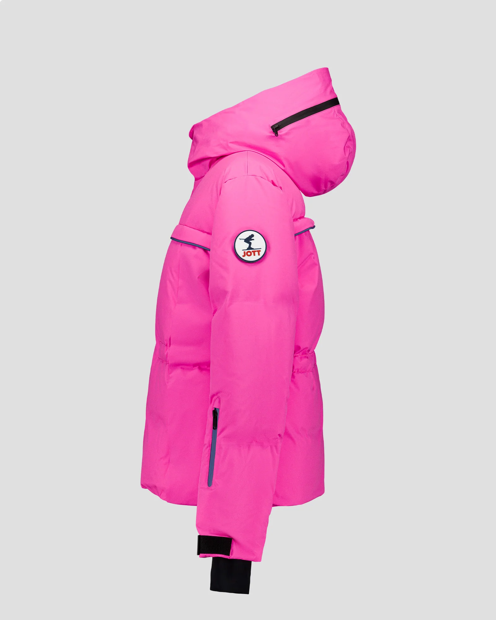 Doudoune ski Grand froid Rose électrique Soldanelle - Image 7