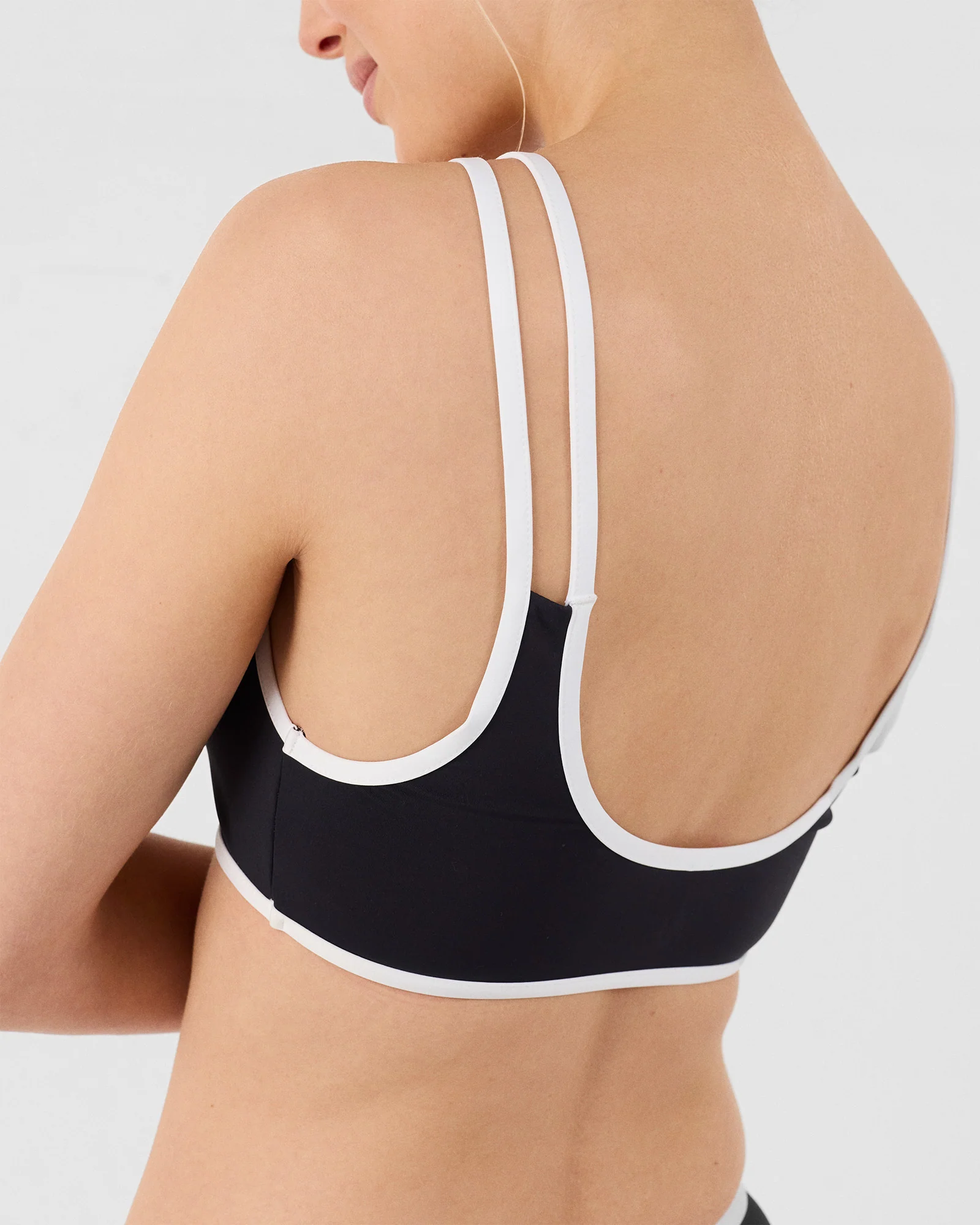 Haut de maillot de bain brassière Noir Maeva top - Image 7