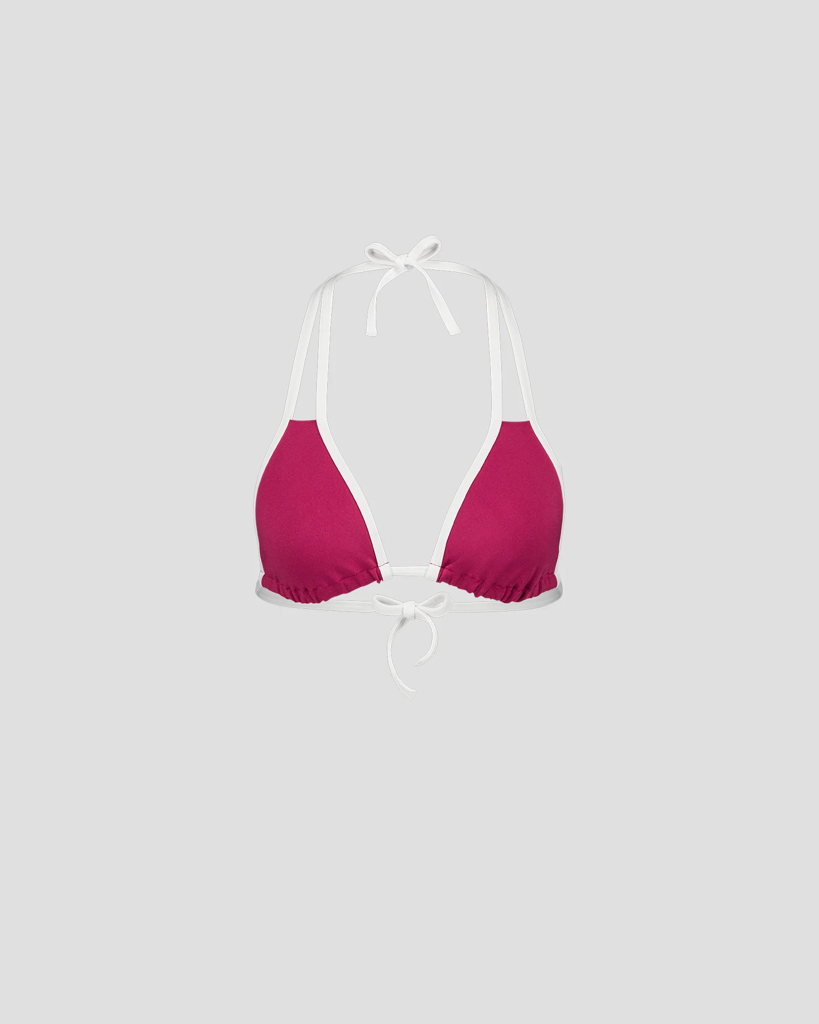 Haut de maillot de bain triangle Prune Maddie top - Image 2