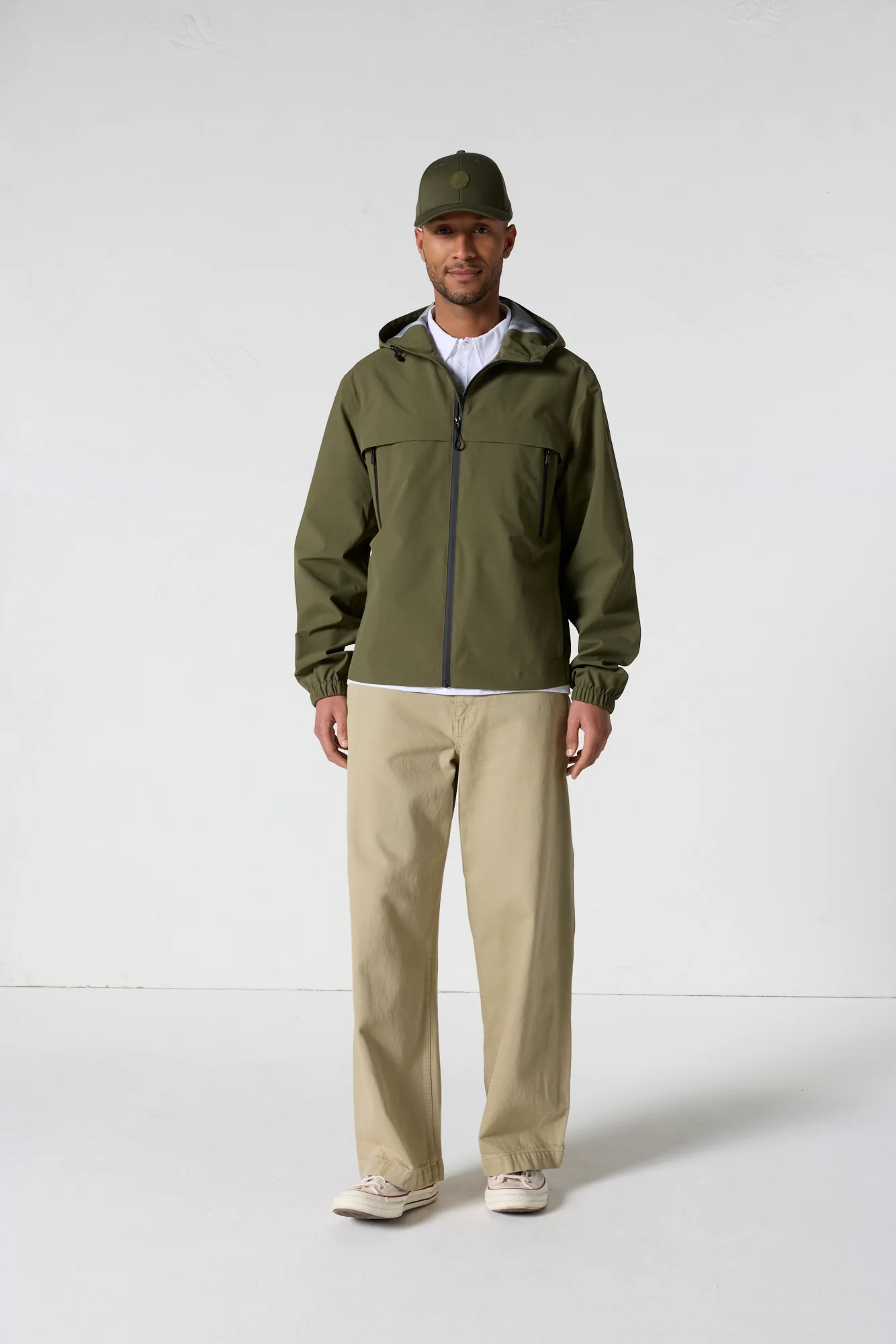 Imperméable à capuche Army Noste - Image 3