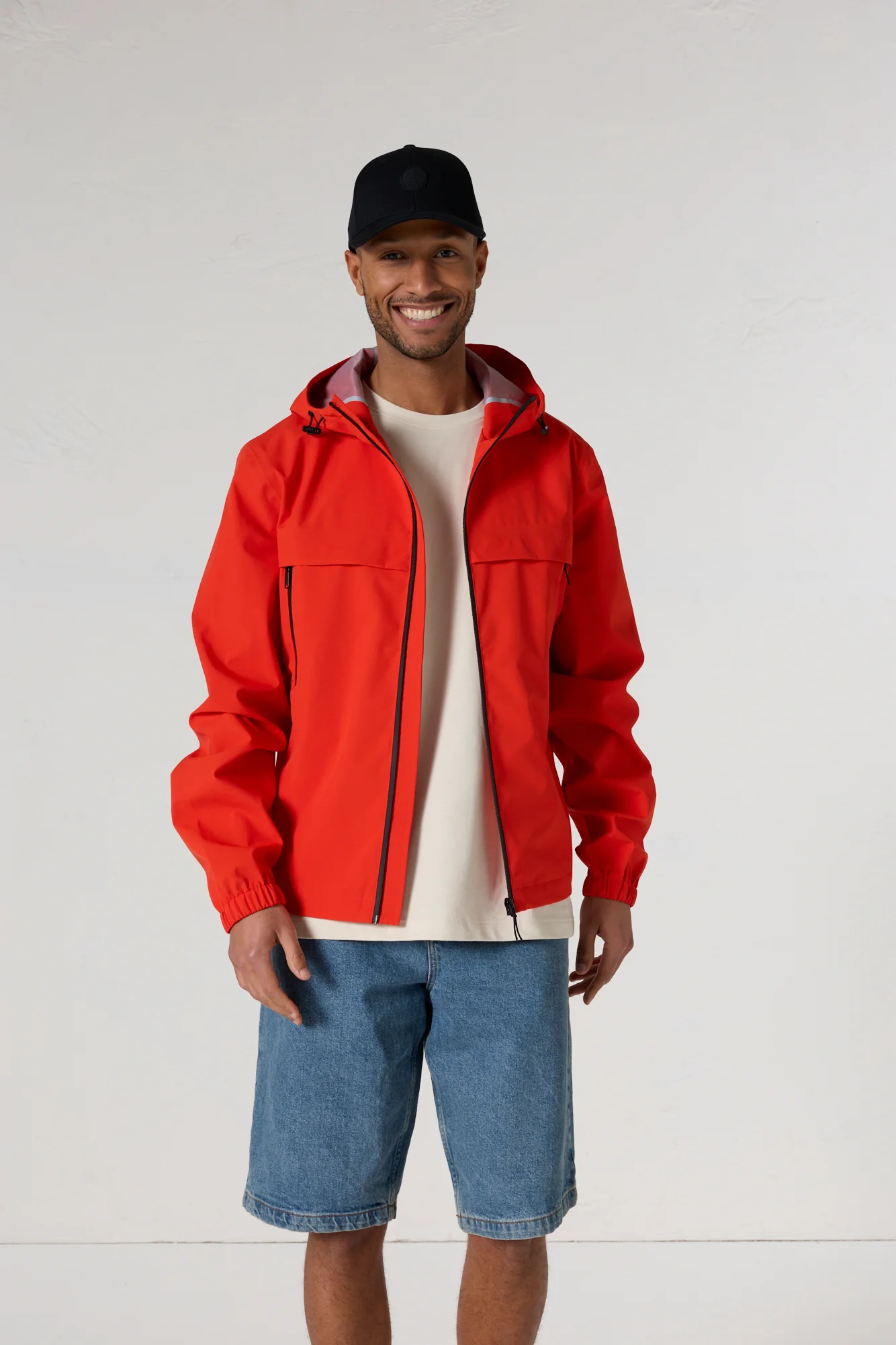 Imperméable à capuche Coquelicot Noste - Image 3