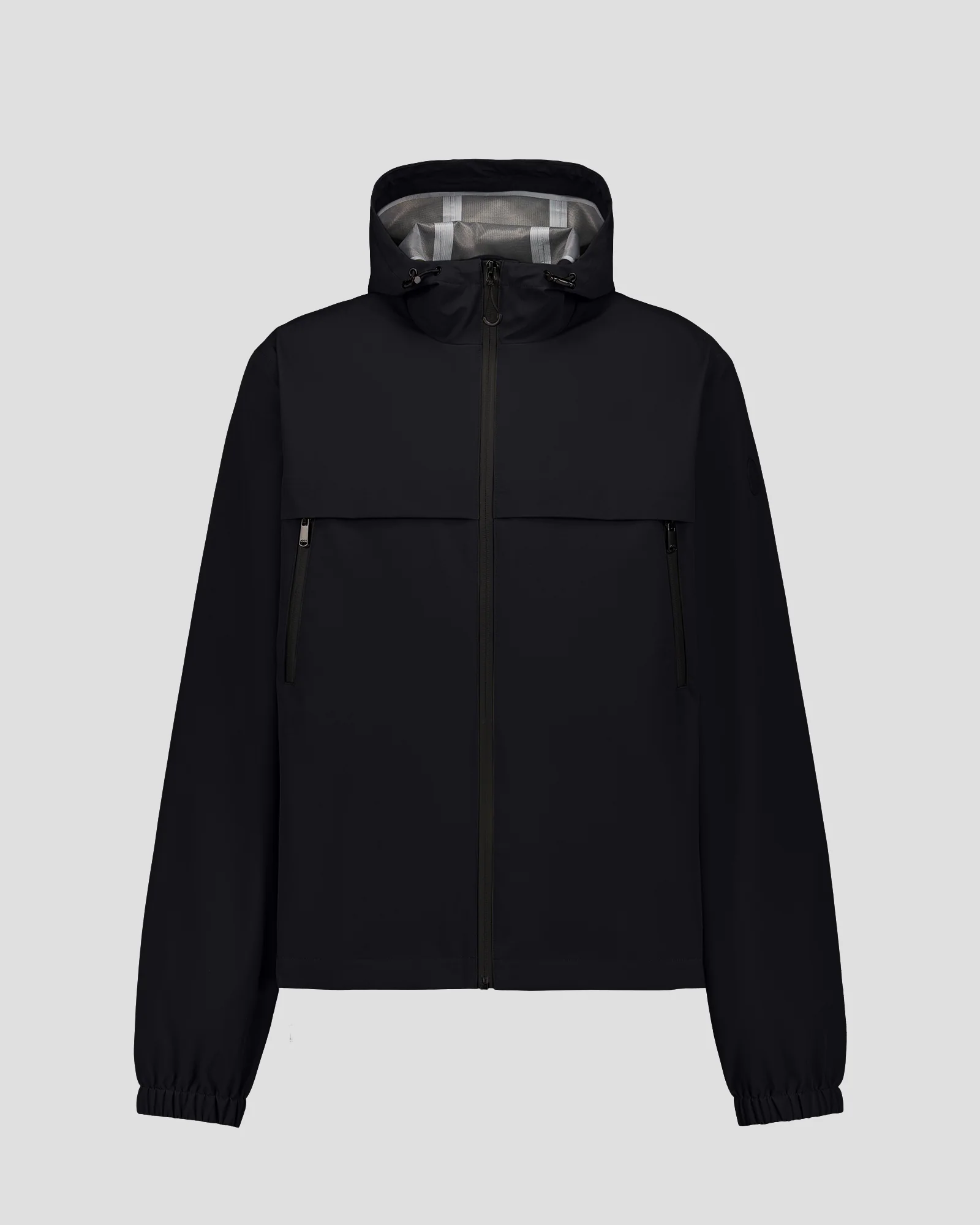 Imperméable à capuche Noir Noste - Image 2