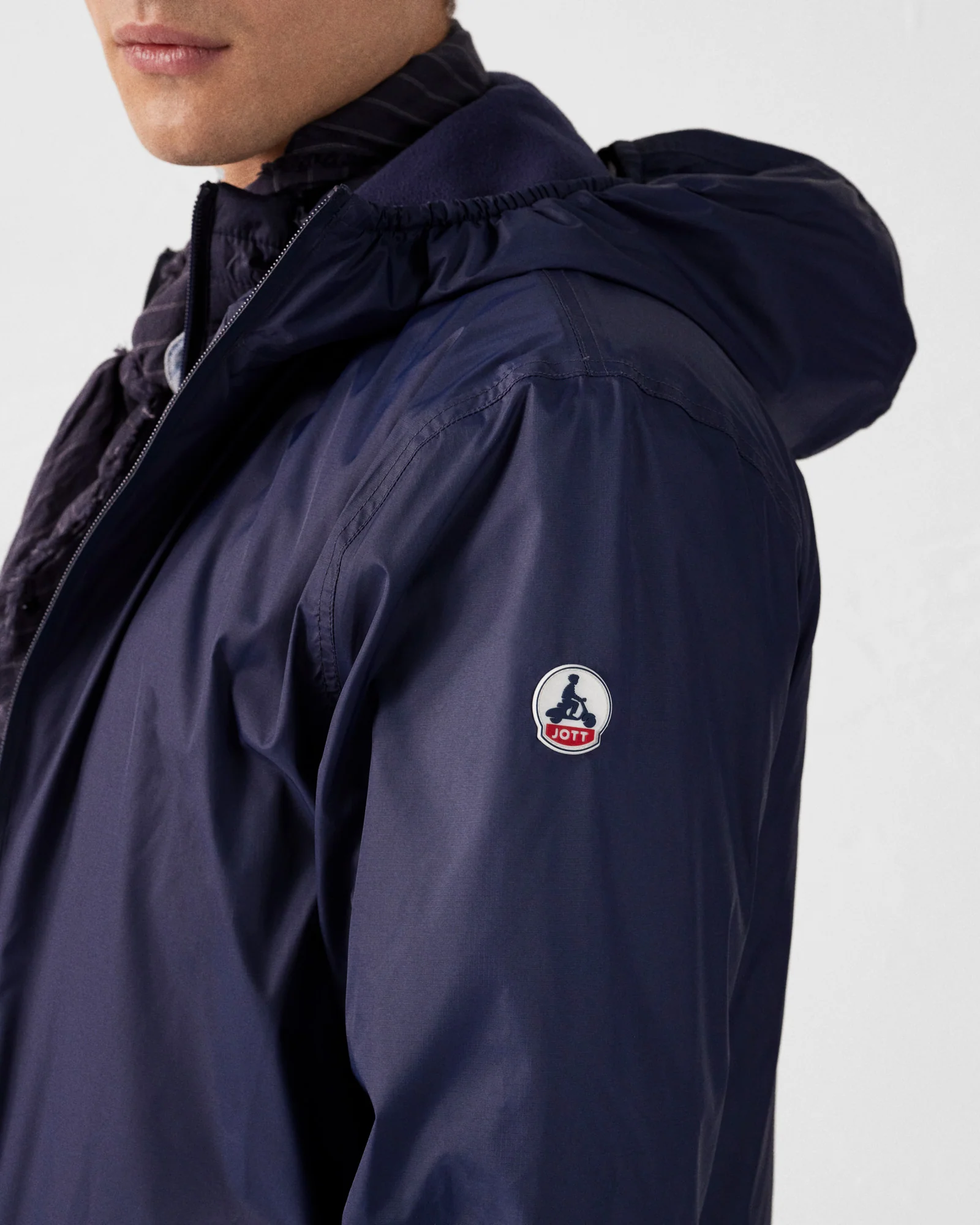 Imperméable long doublé polaire Marine Oban Polar - Image 5