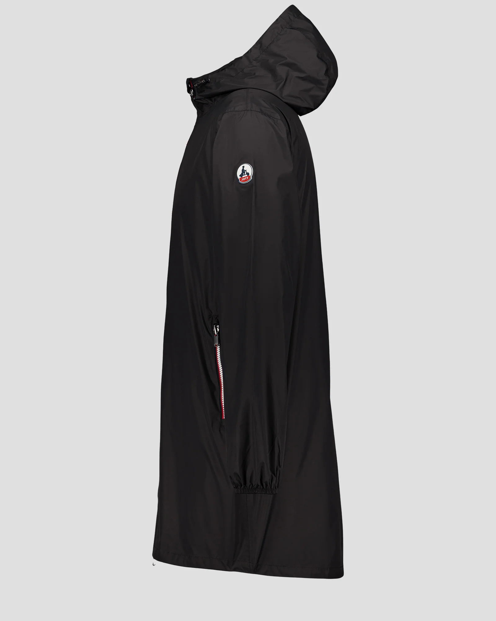 Imperméable long mixte Noir Skye - Image 2