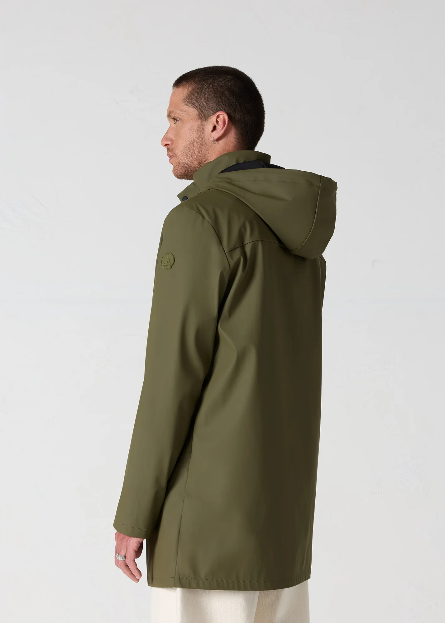 Imperméable mi-long Army Denis - Image 3