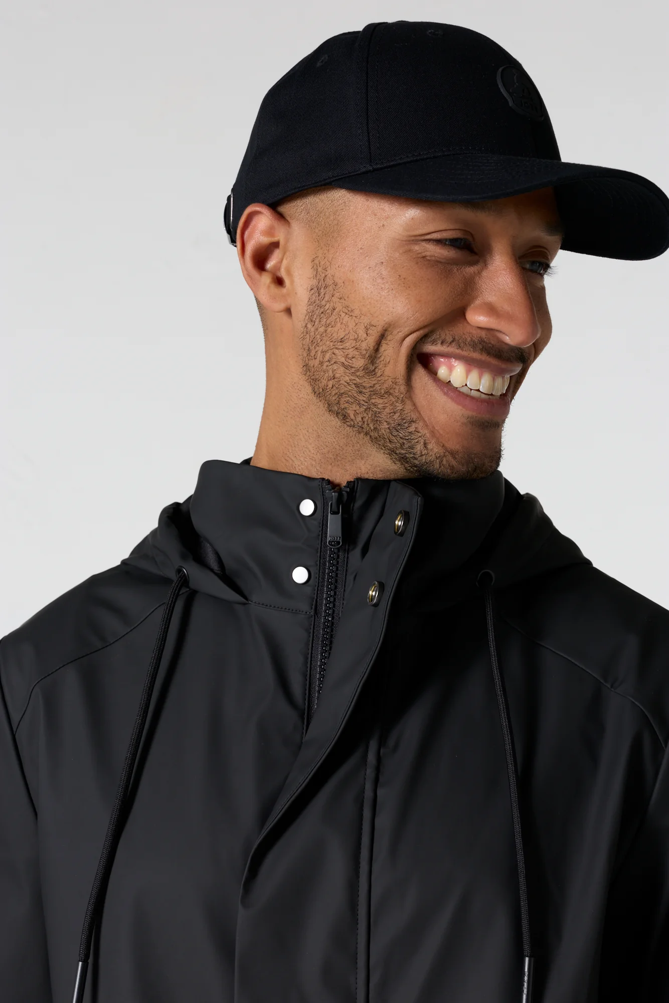 Imperméable mi-long Noir Denis - Image 6