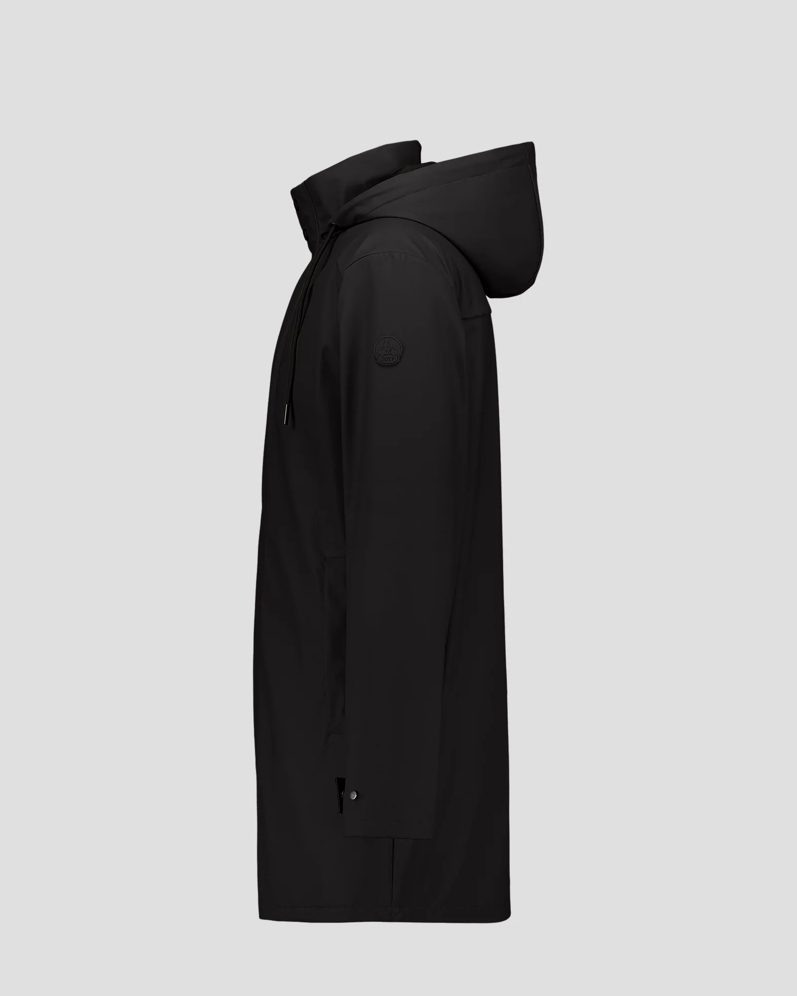 Imperméable mi-long Noir Denis - Image 7