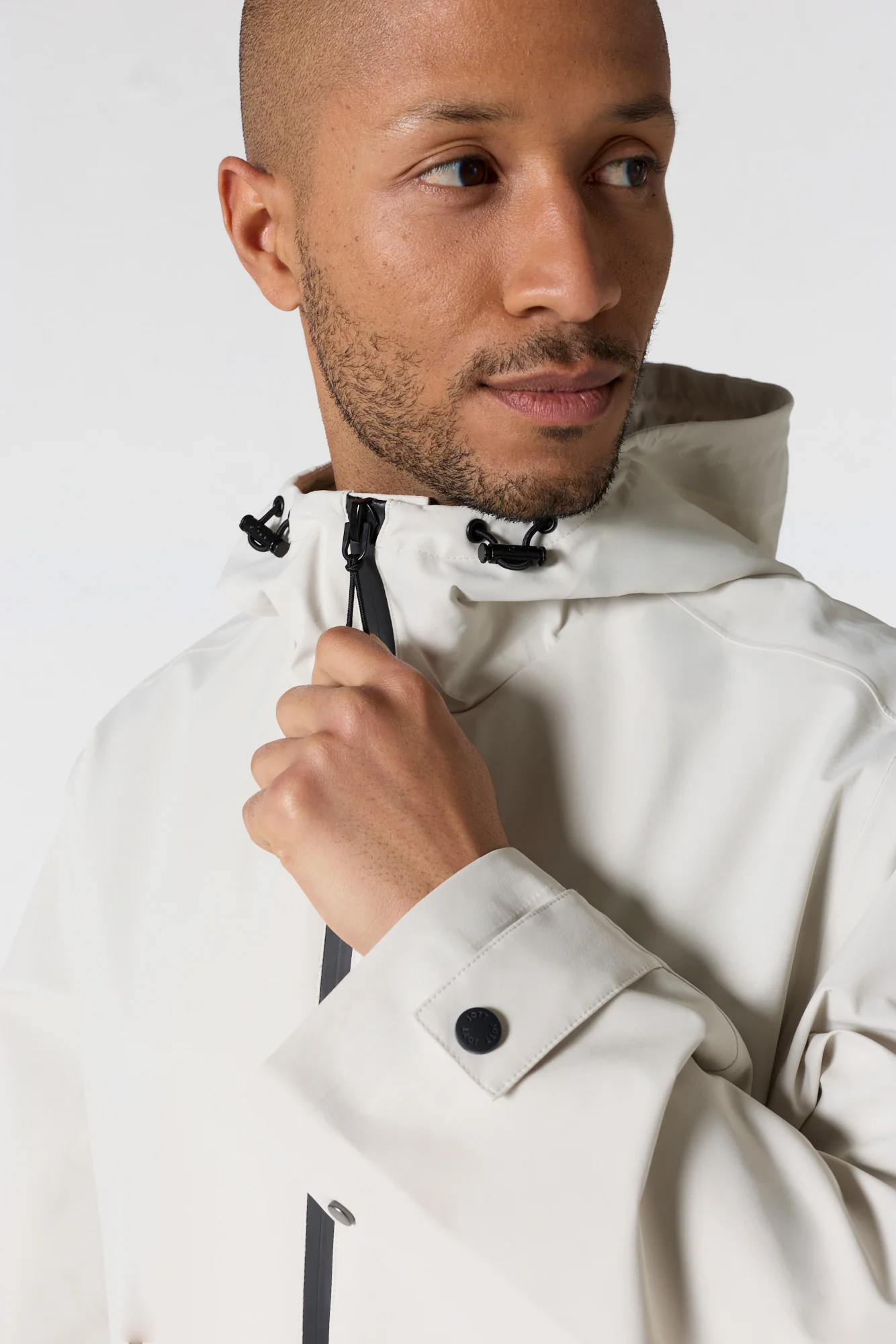 Imperméable mixte mi-long Naturel Zerti - Image 6