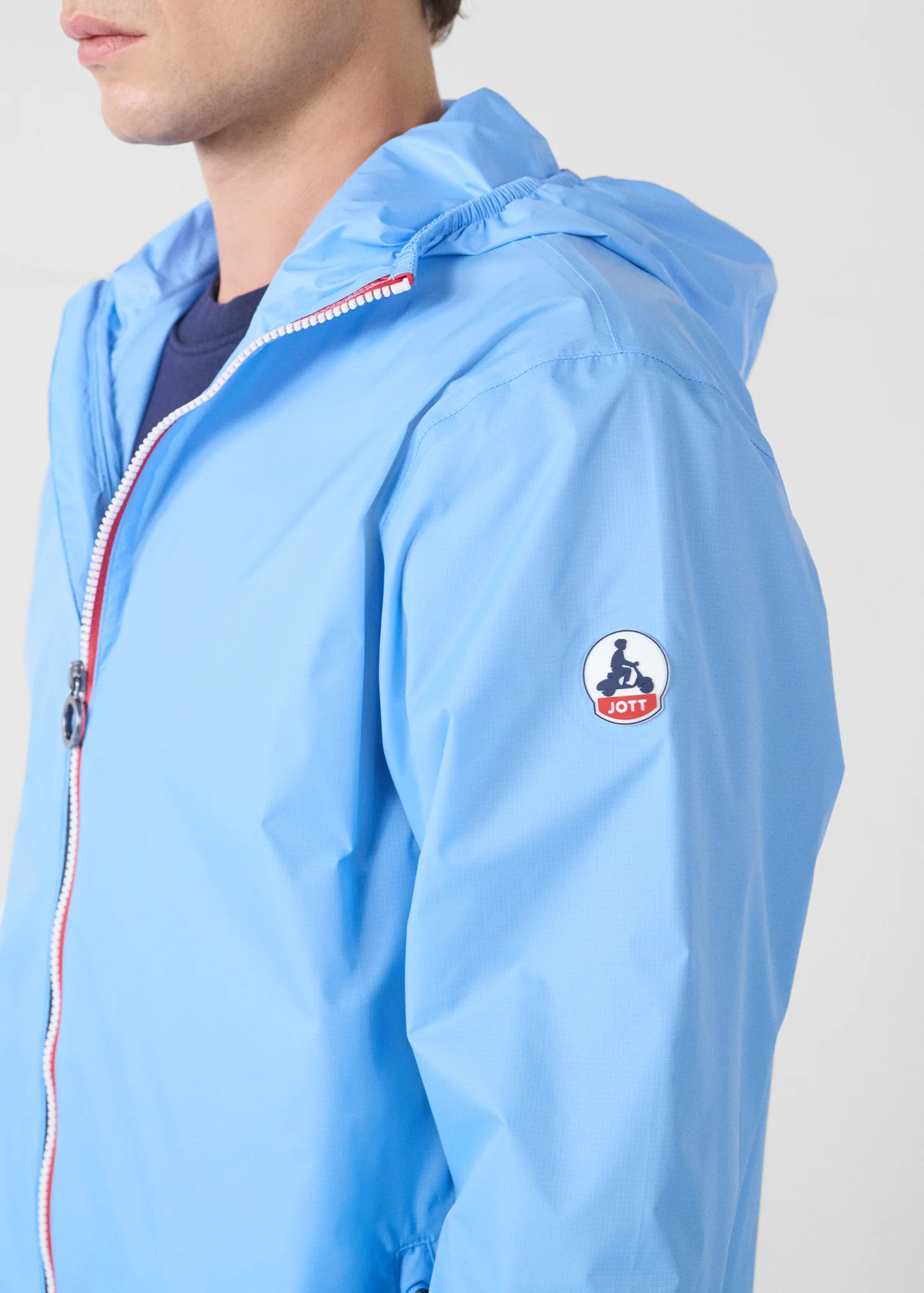 Imperméable long Bleu cristal Skye - Image 5