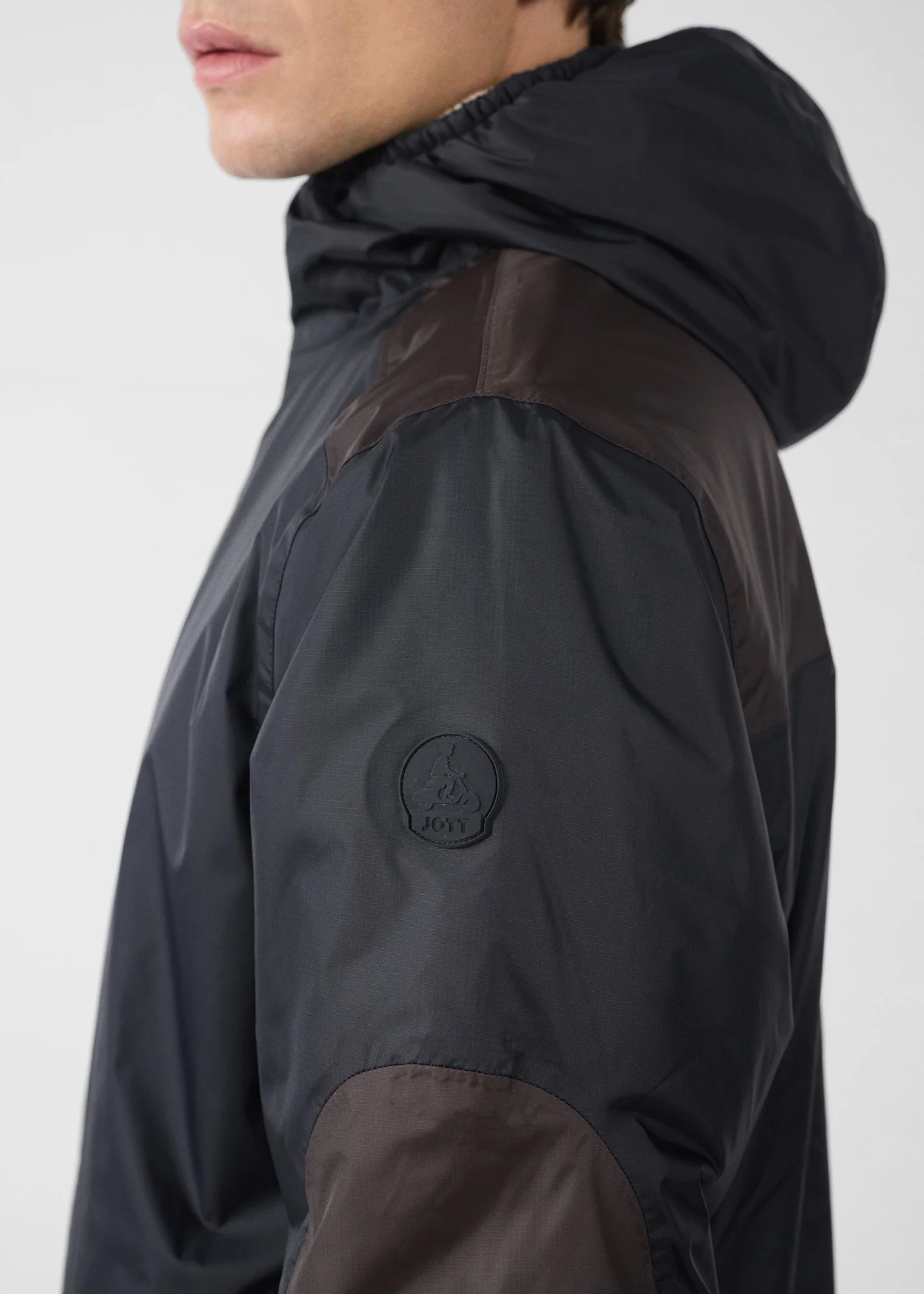 Imperméable sherpa Noir Dippen sherpa - Image 6