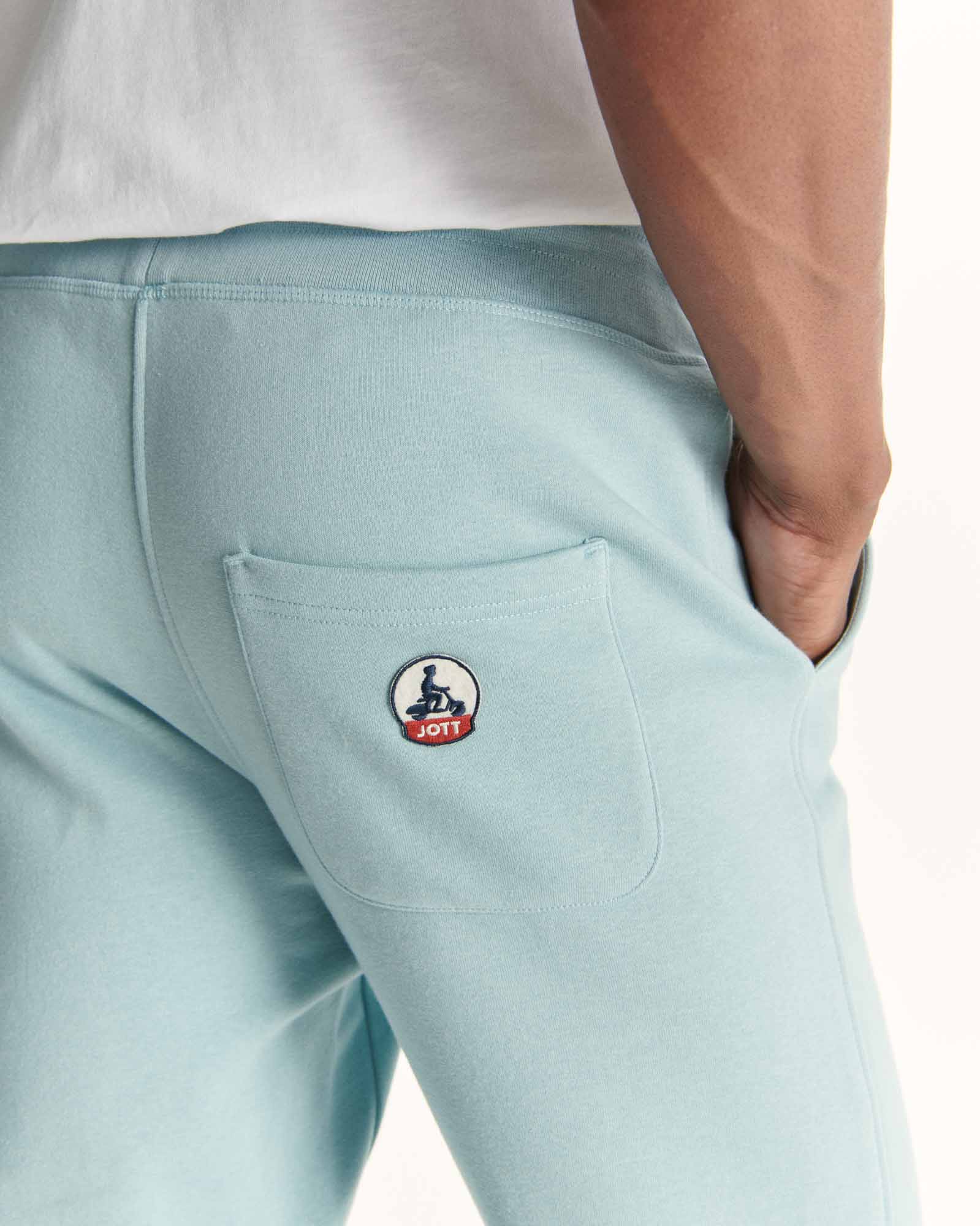 Jogging en coton biologique Iceberg bleu Santiago - Image 3
