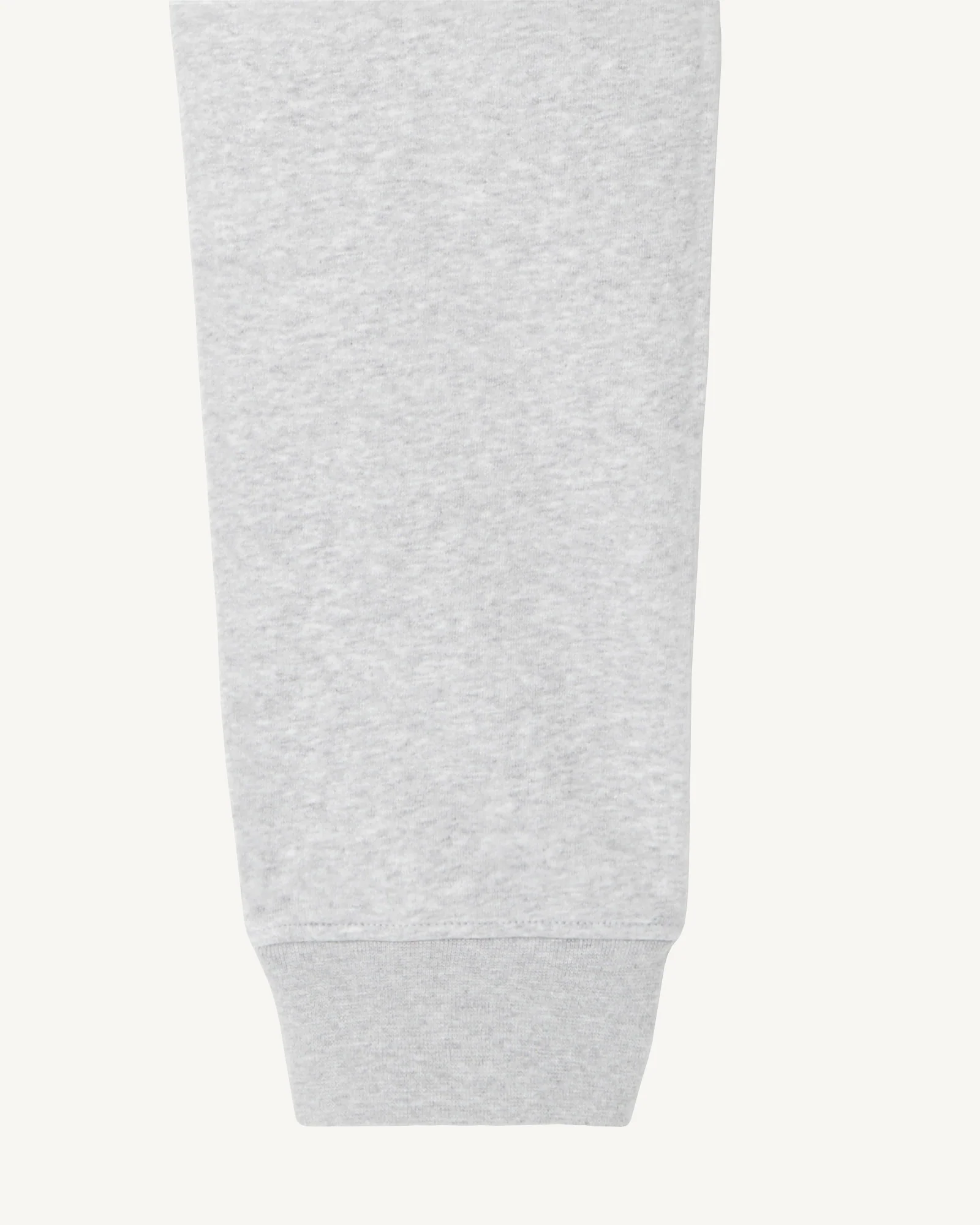 Jogpant homme en coton biologique Gris chiné Santiago - Image 7
