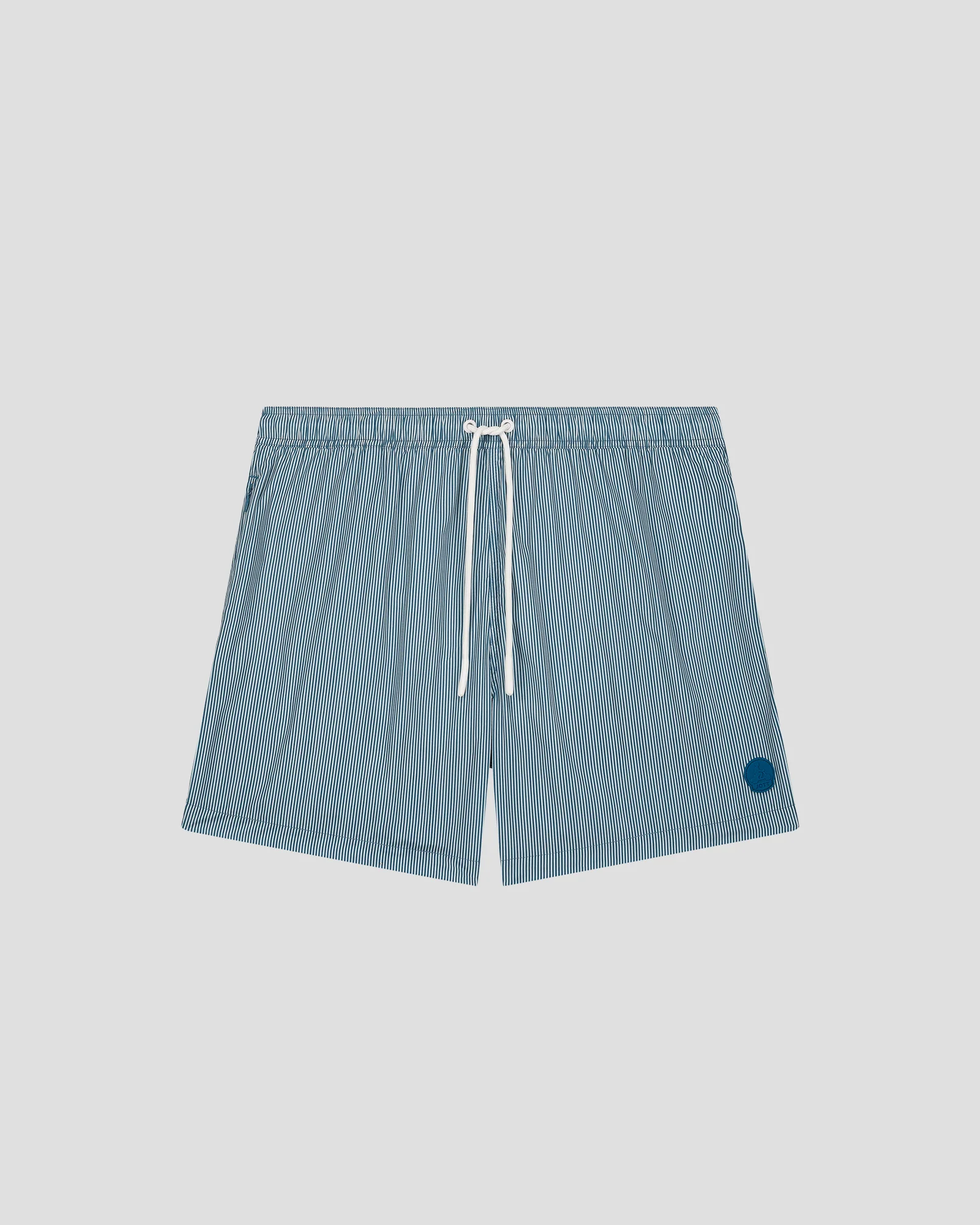 Maillot de bain Bleu jeans rayé Ian stripe - Image 2