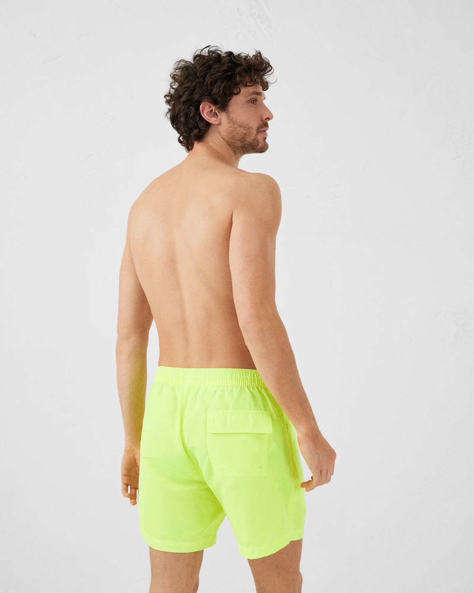 Maillot de bain Jaune fluo Niolon fluo - Image 5
