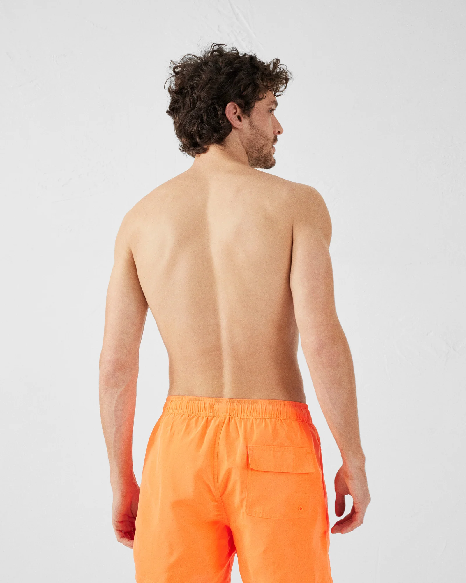 Maillot de bain Orange fluo Niolon fluo - Image 5