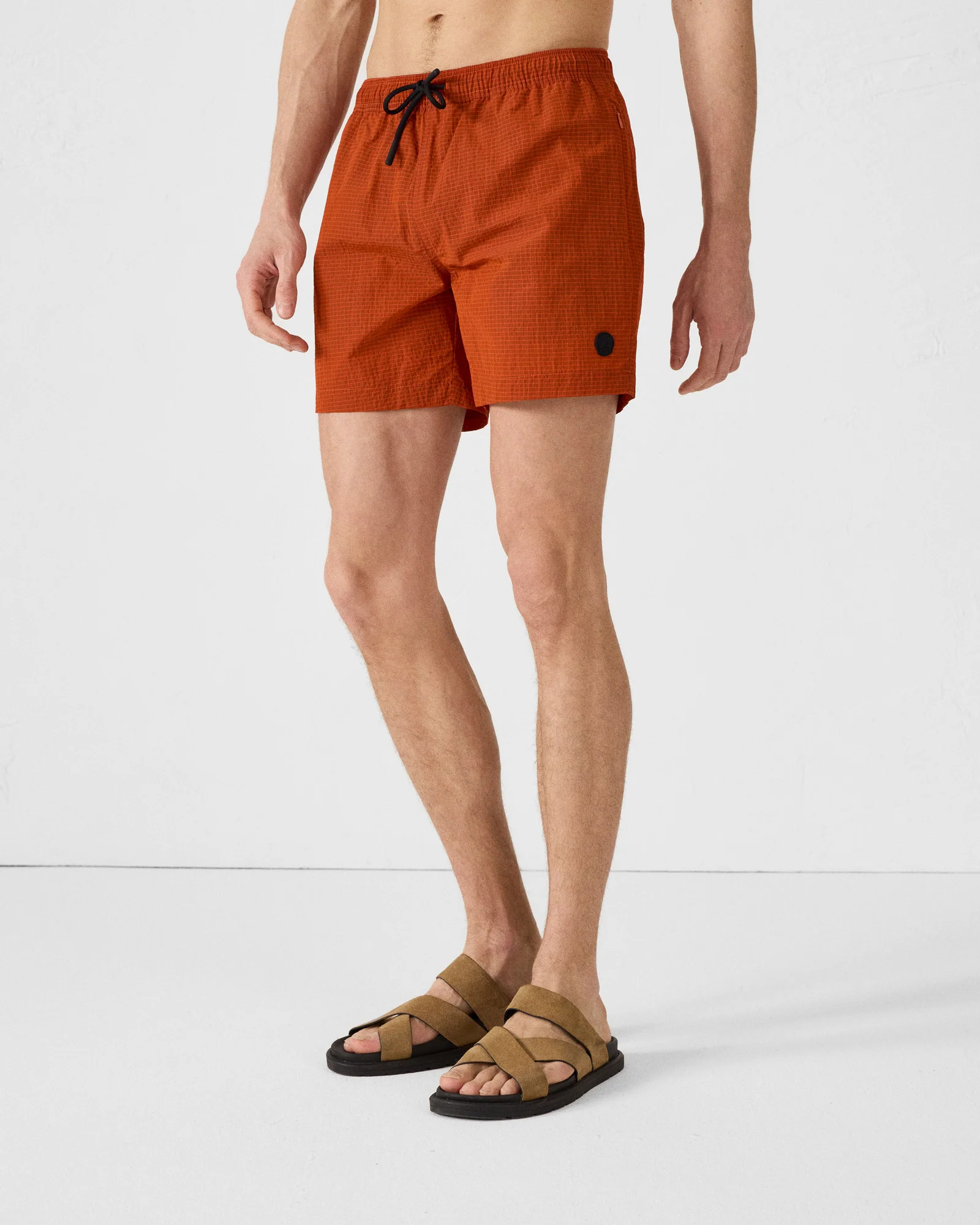 Maillot de bain Rouge feu Steve - Image 2
