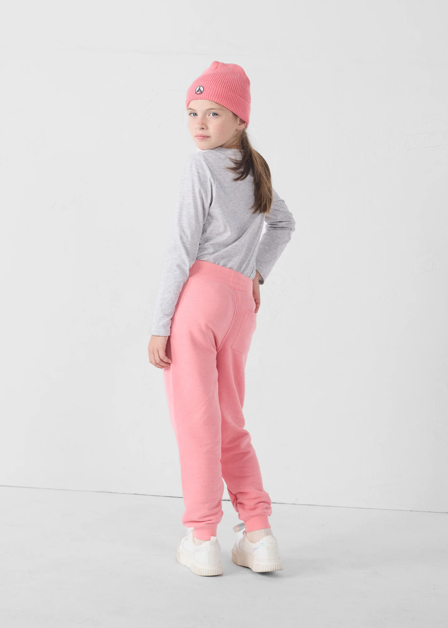 Pantalon de jogging enfant Vibrant pink Mika - Image 3