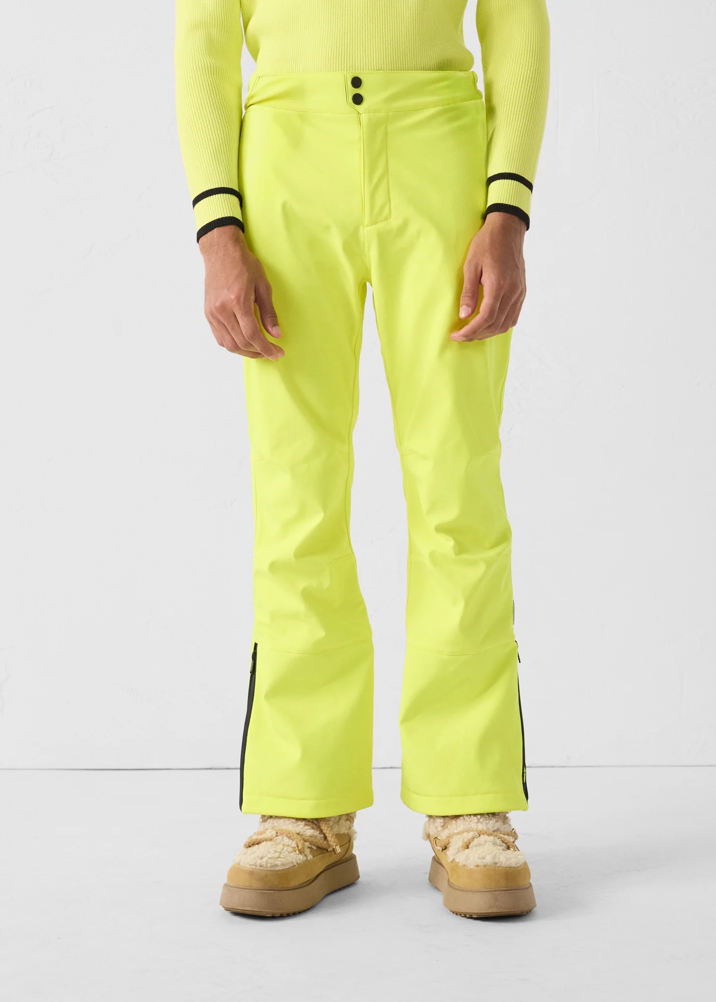 Pantalon ski Imperméable Grand froid Jaune elexir Cairn - Image 3