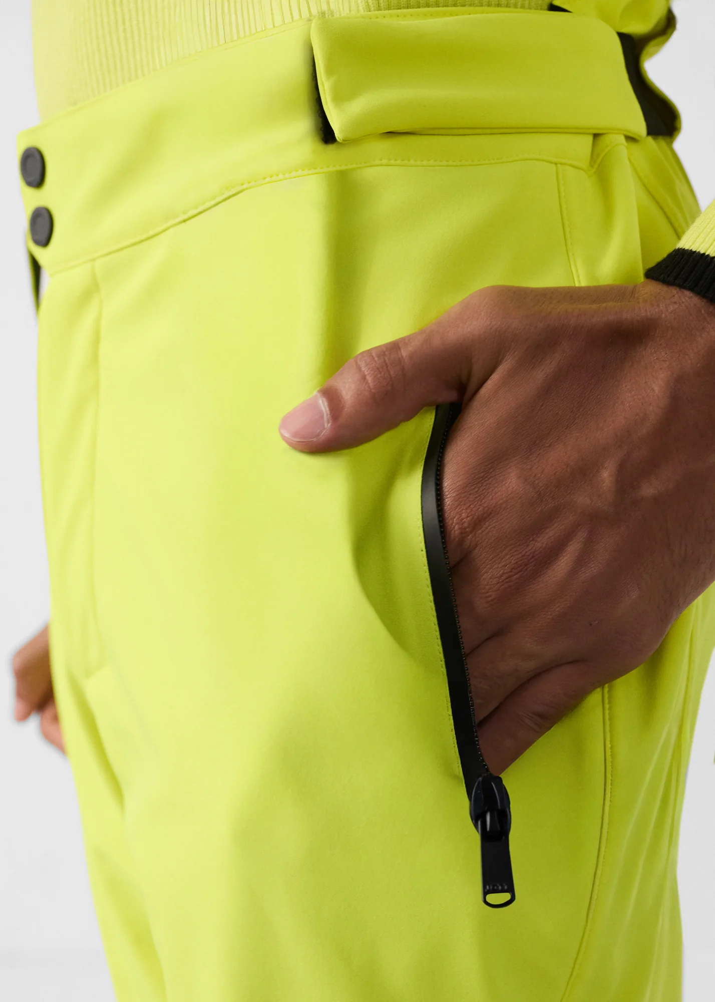 Pantalon ski Imperméable Grand froid Jaune elexir Cairn - Image 5