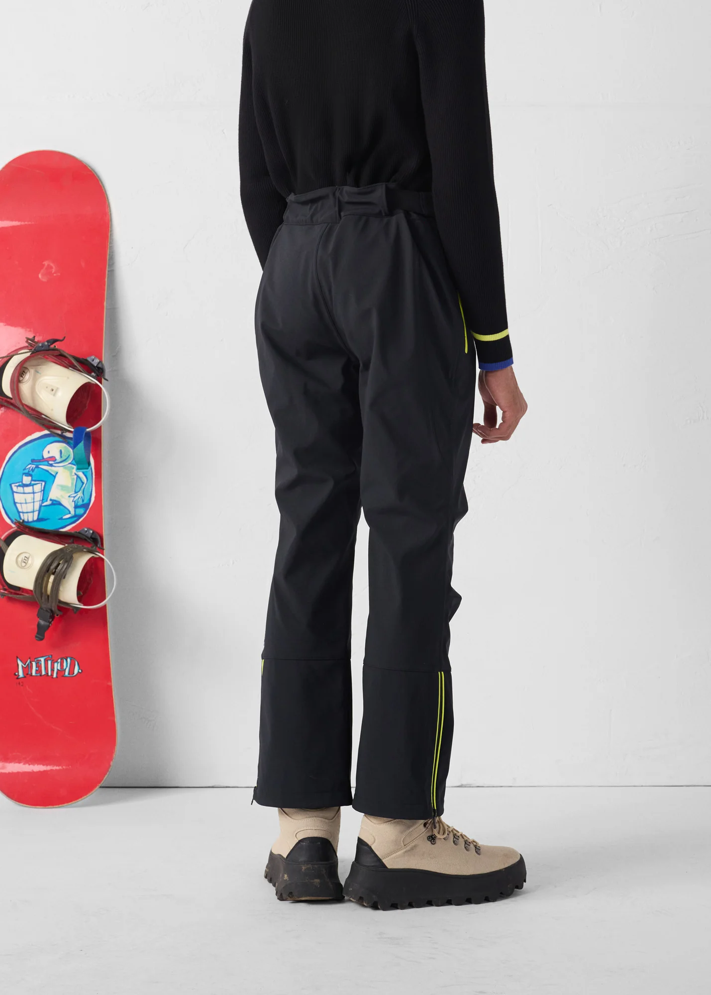 Pantalon ski Imperméable Grand froid Noir Cairn - Image 3