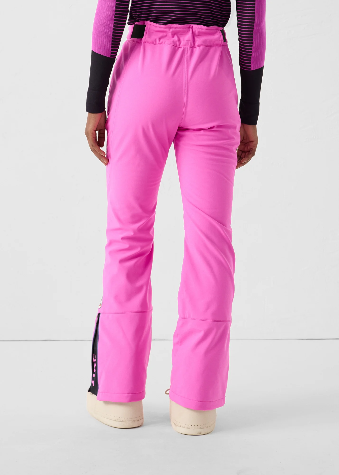 Pantalon ski Imperméable Grand froid Rose électrique Silene - Image 3