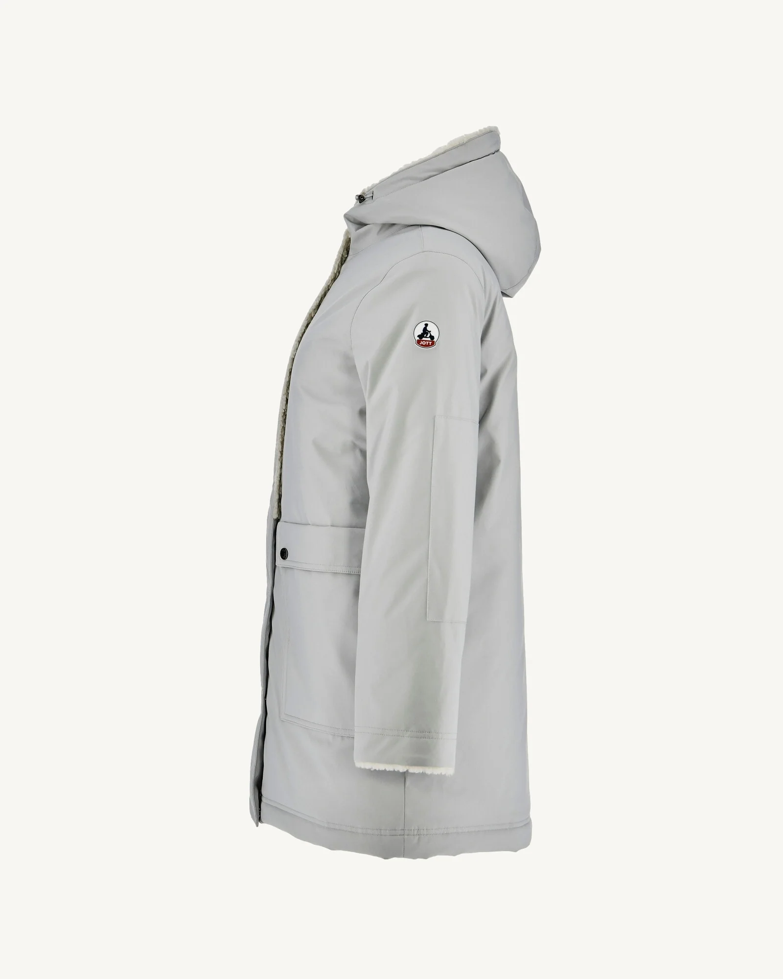 Parka Grand Froid Ă capuche Gris acier Taiga - Image 4