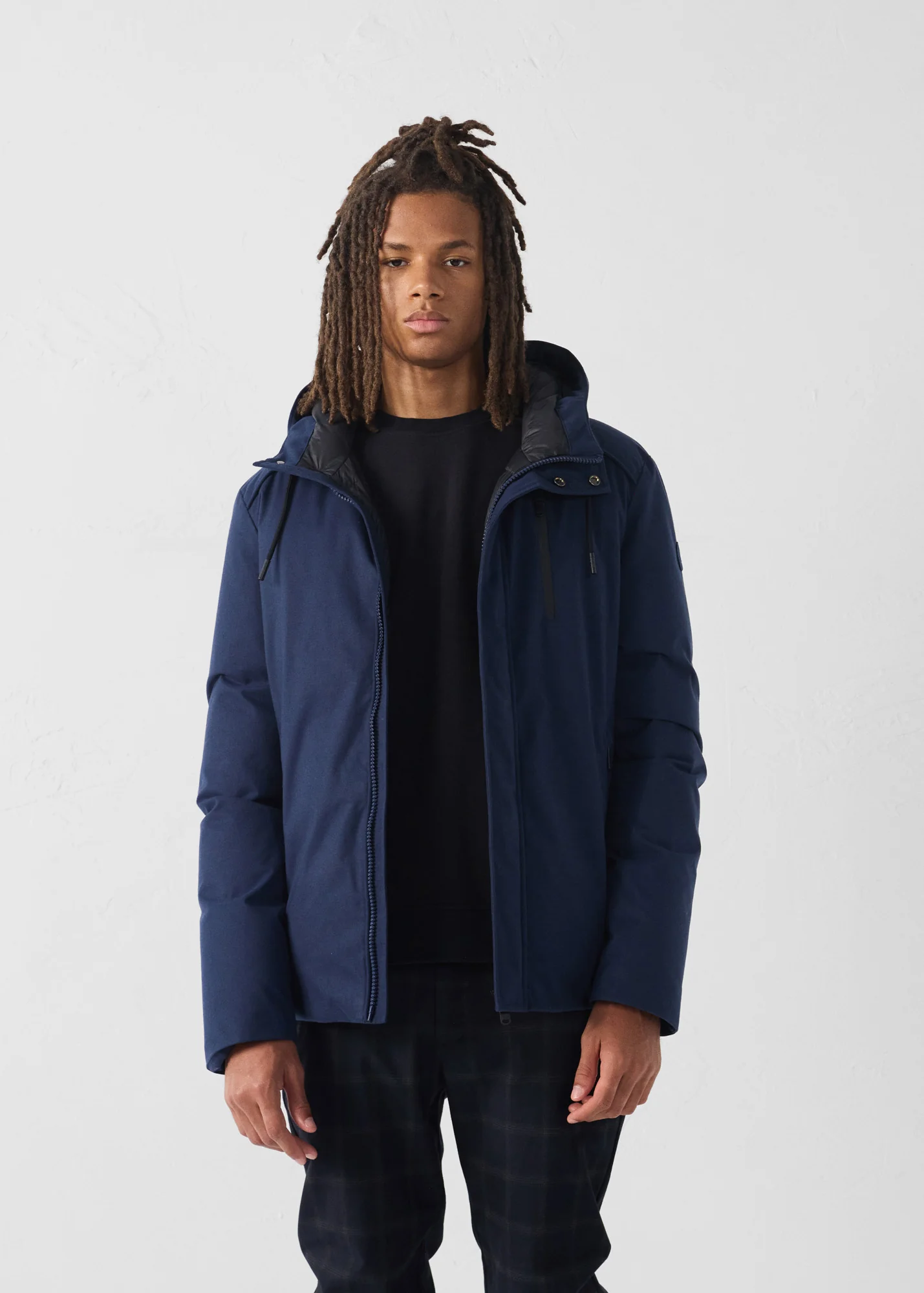 Parka en laine Grand froid Marine Ontario - Image 3