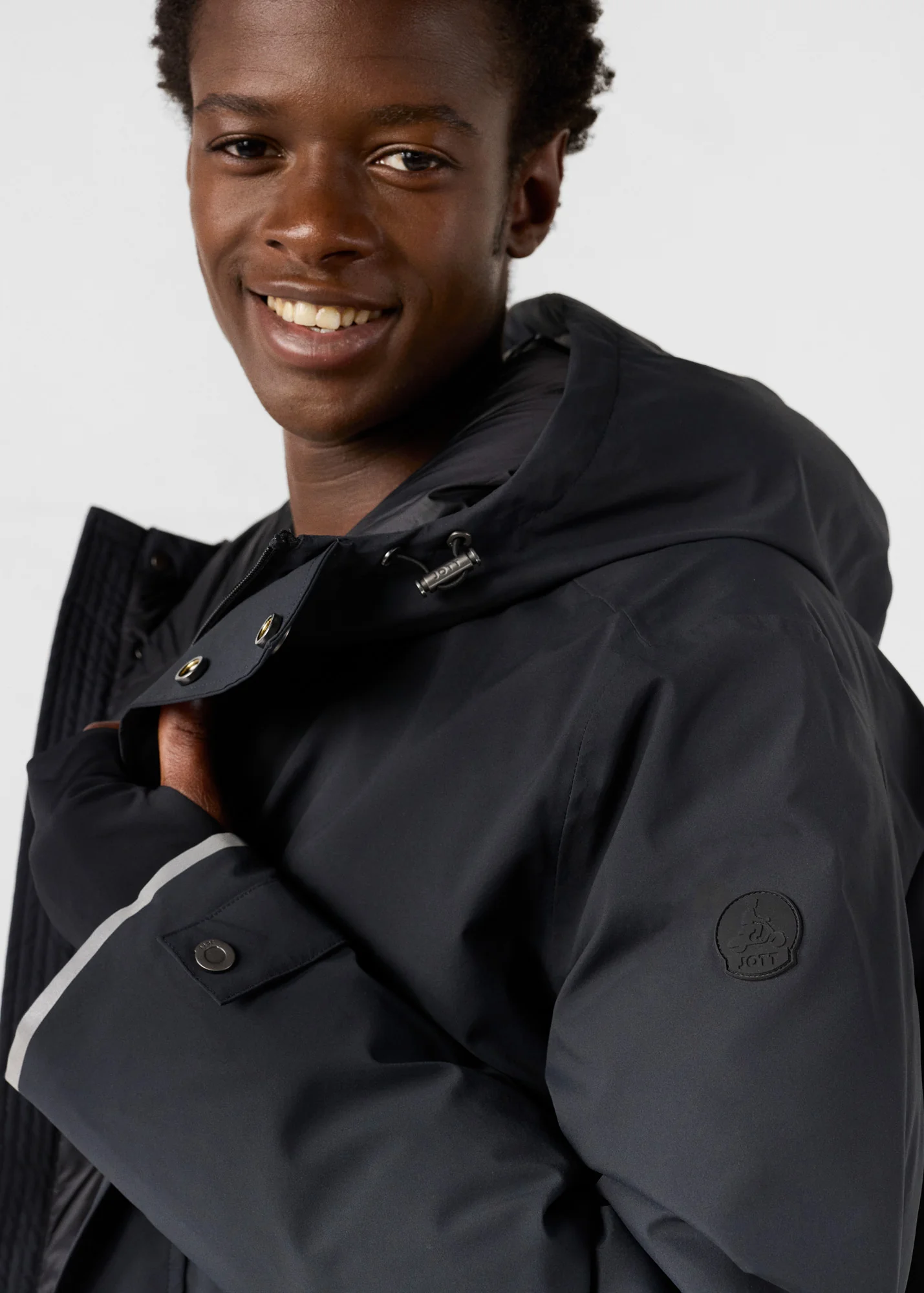 Parka Grand Froid Noir Ivik - Image 6
