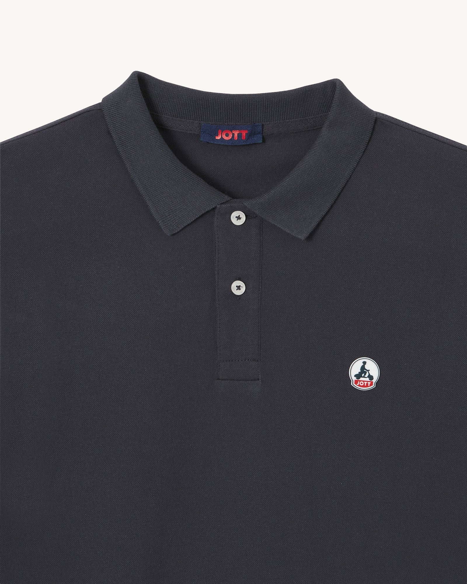 Polo homme en coton biologique Marine Marbella - Image 2