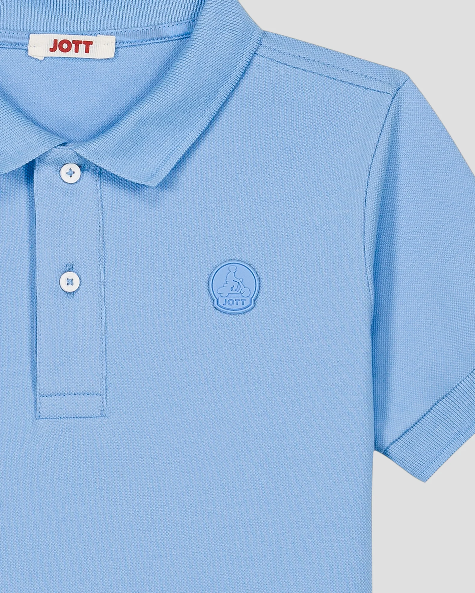 Polo enfant Bleu cristal Enzo - Image 6
