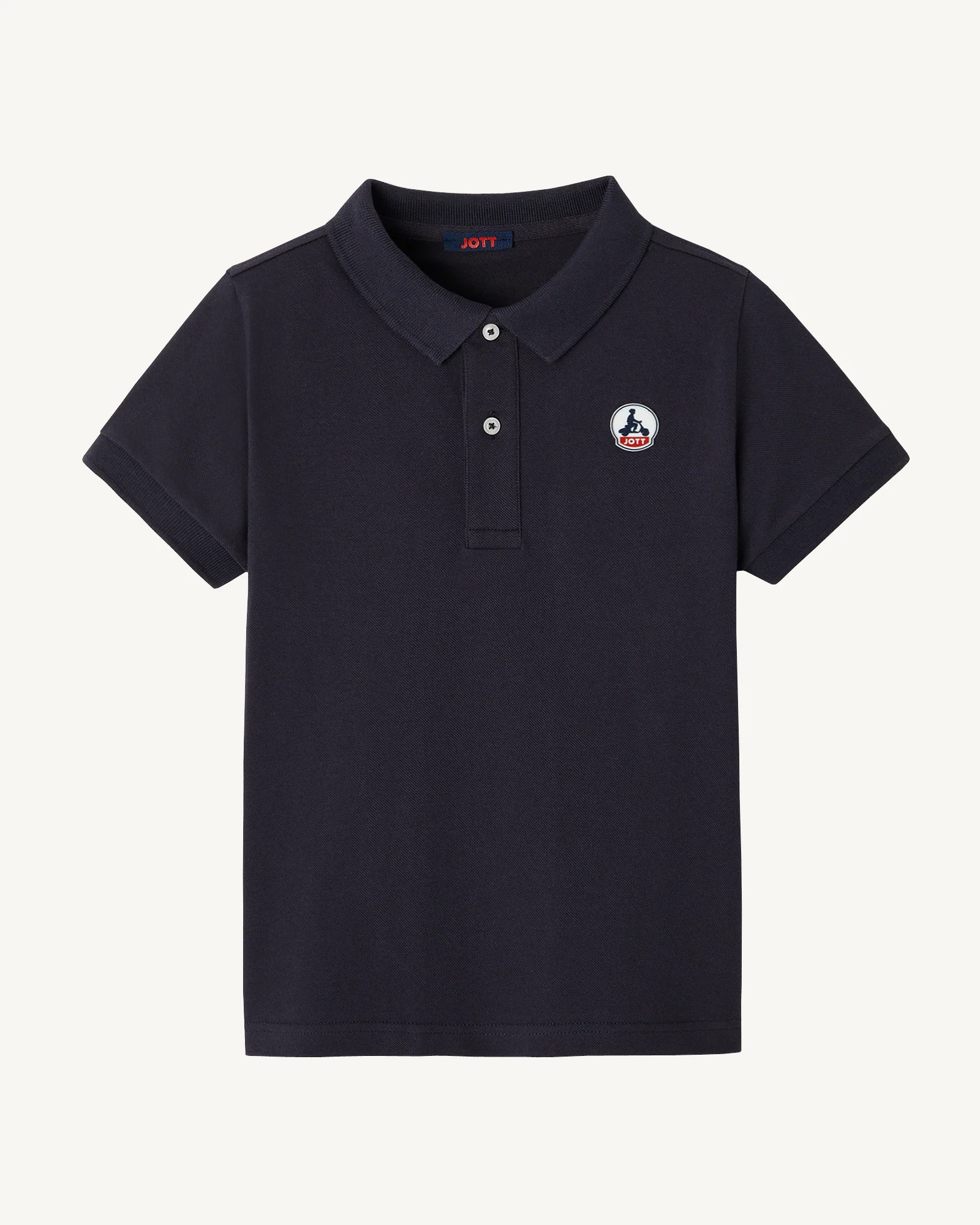 Polo enfant en coton biologique Marine Salvador