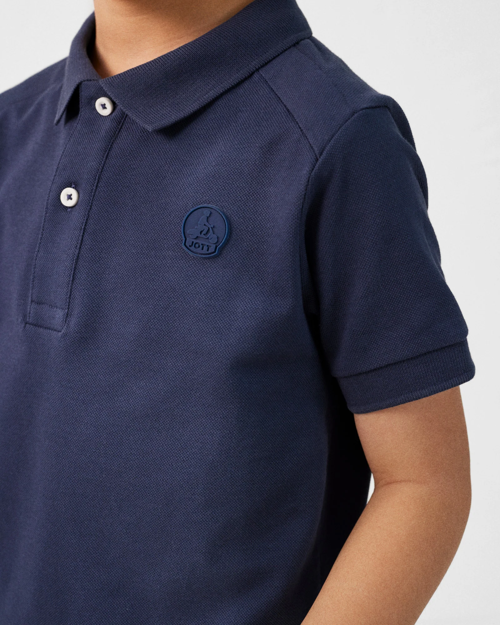 Polo enfant en coton Marine Ciro - Image 4