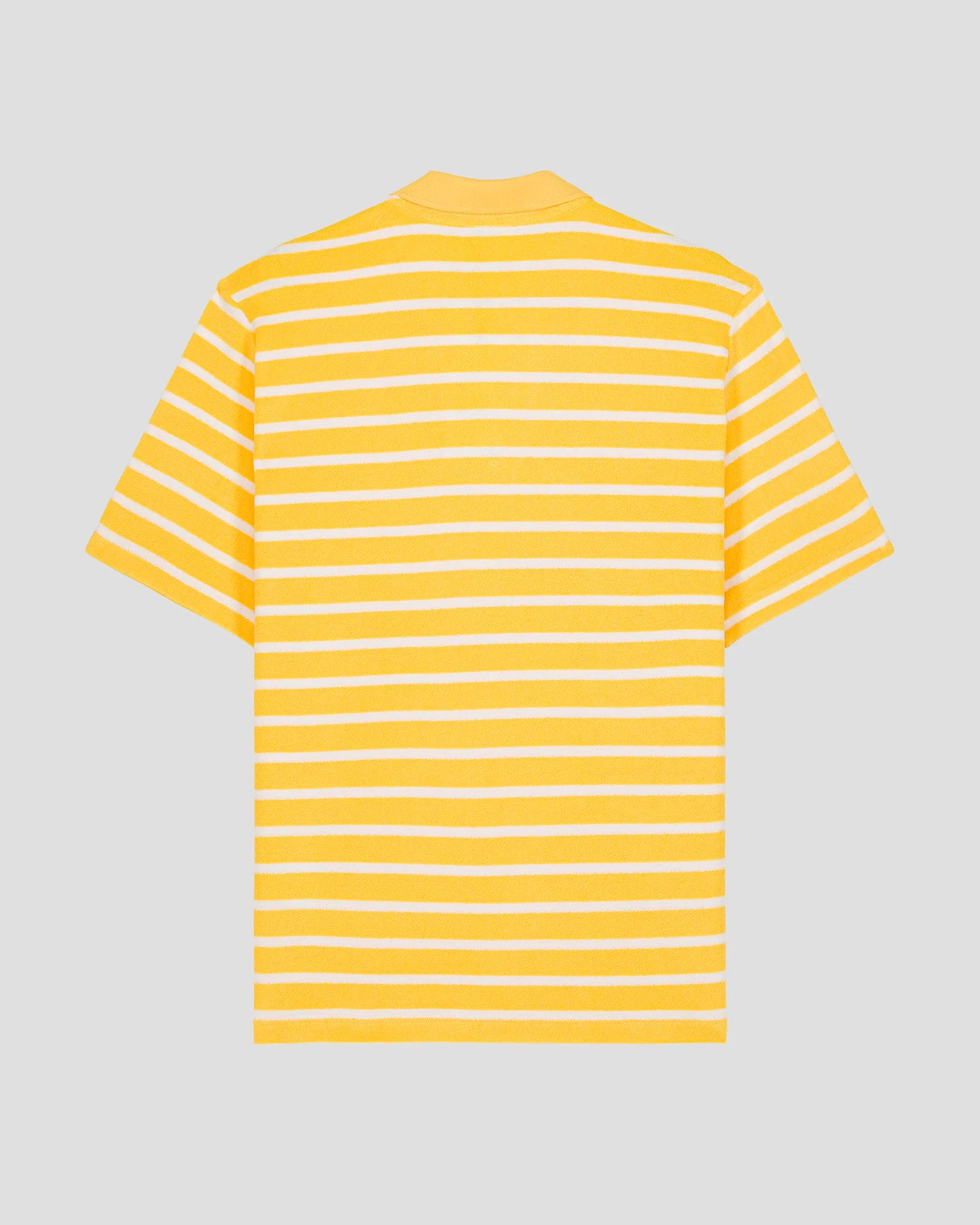 Polo éponge manches courtes Jaune abeille rayé Buggy stripe - Image 8