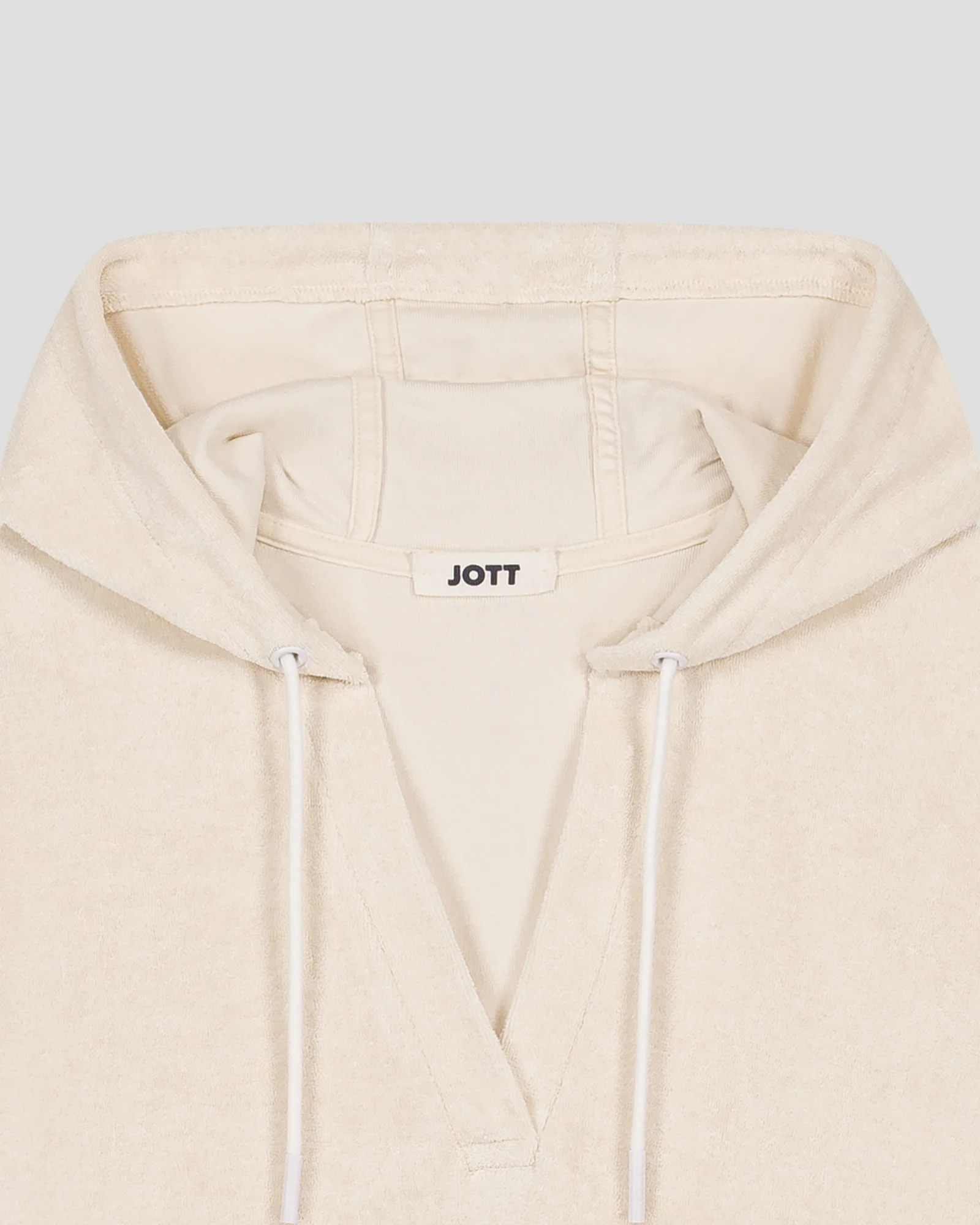 Robe éponge à capuche Naturel Pearl - Image 8