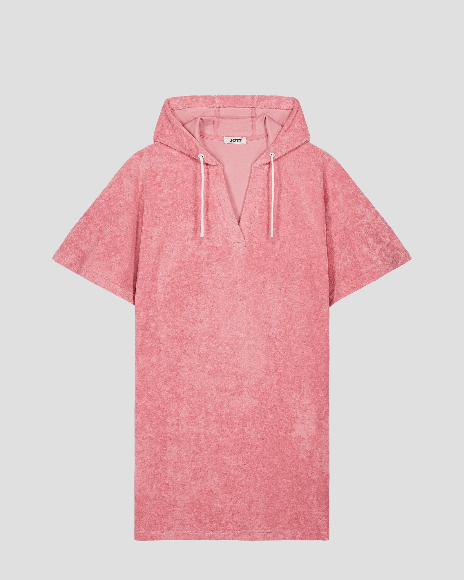 Robe éponge à capuche Pink antique Pearl - Image 2