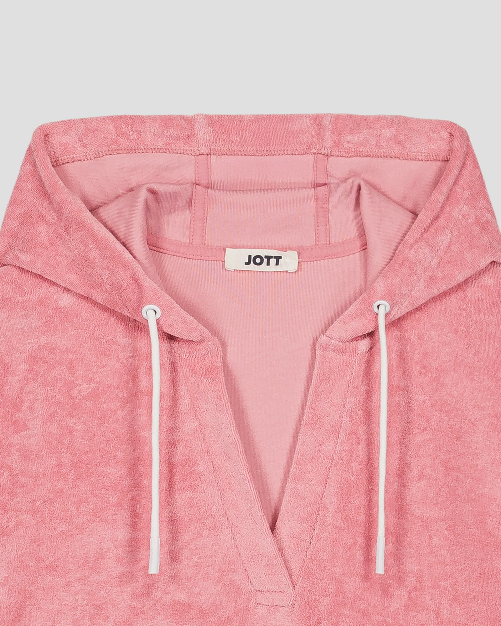 Robe éponge à capuche Pink antique Pearl - Image 7