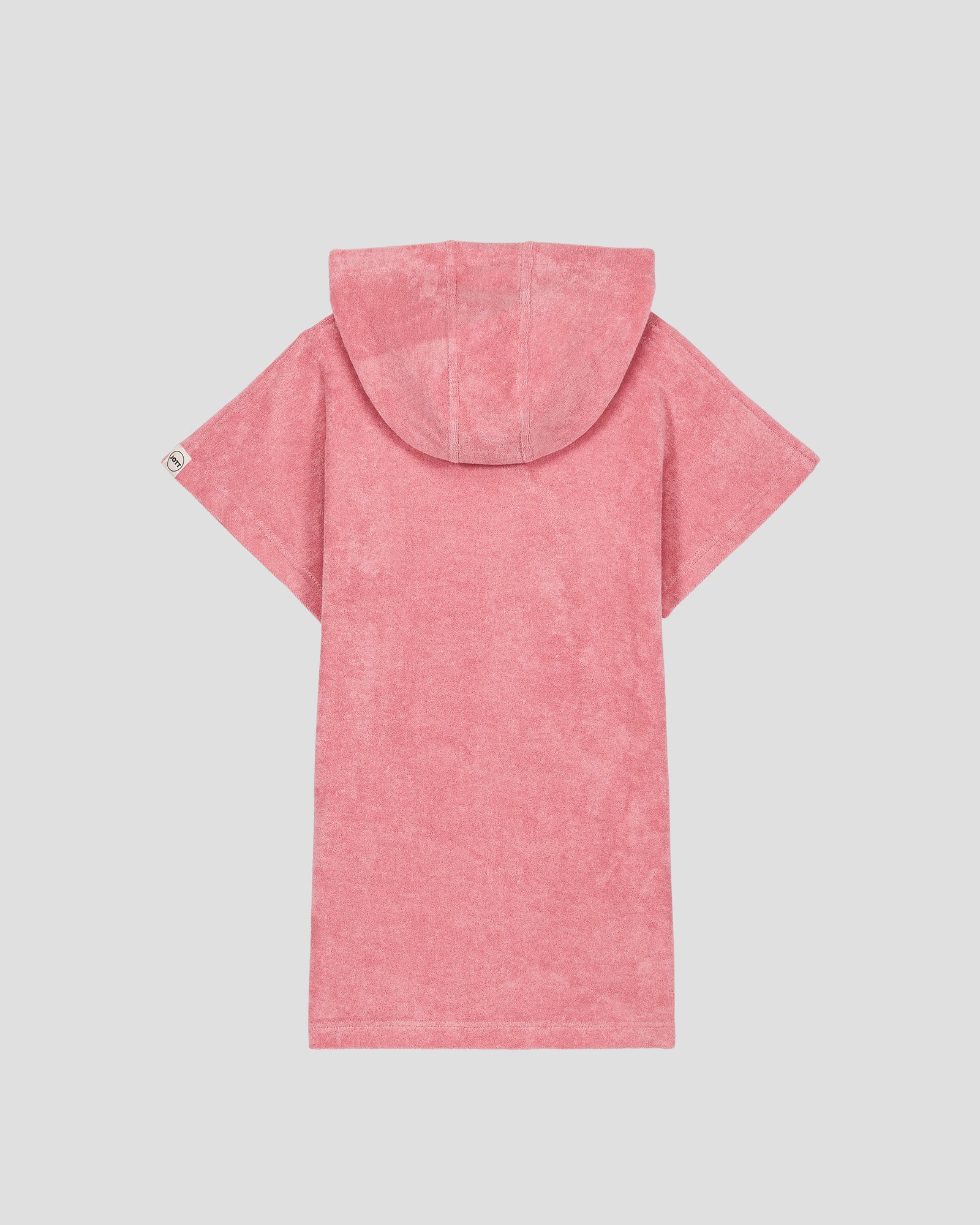 Robe éponge enfant à capuche Pink antique Isla - Image 7