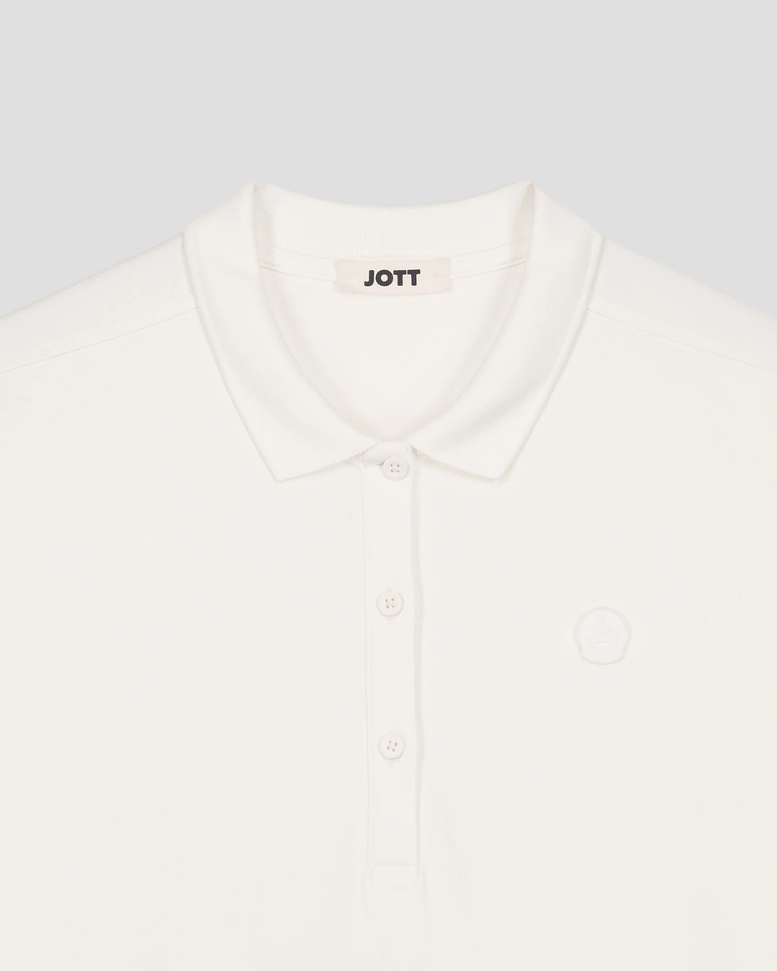 Robe polo oversize Blanc Martha - Image 2