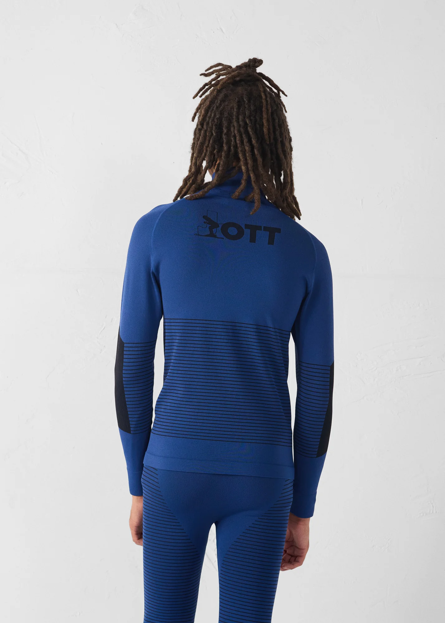 Sous-vêtement thermique Bleu cobalt Draye - Image 4
