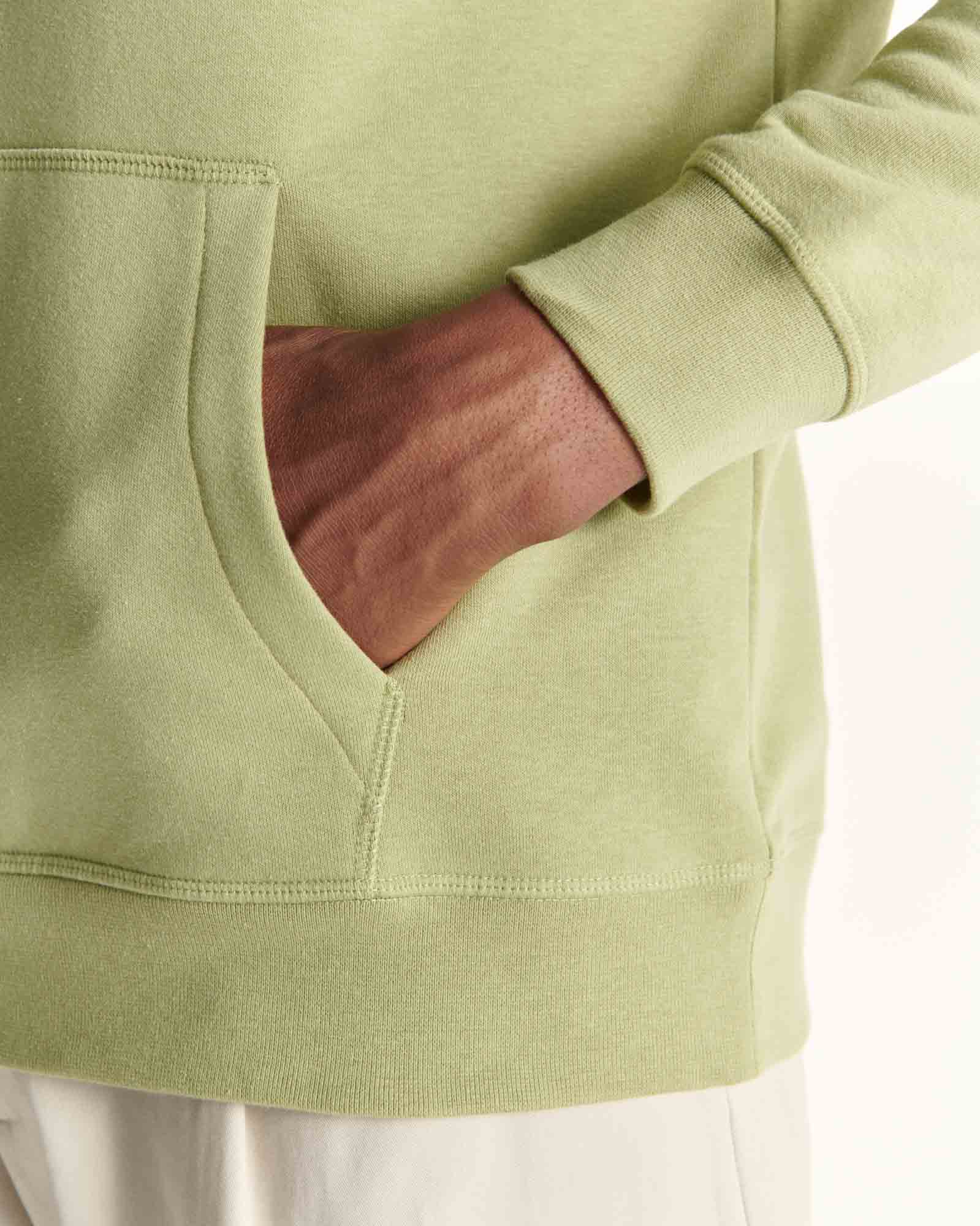 Sweat Ă capuche en coton biologique Lichen Mataro - Image 2
