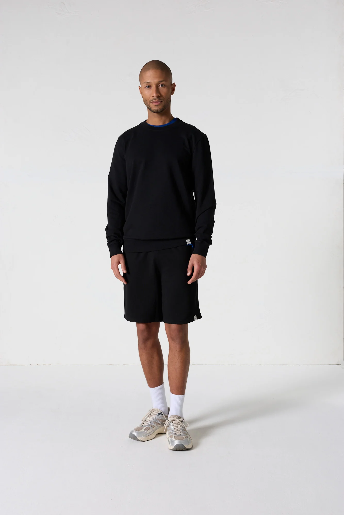 Sweat col rond Noir graphite Sevan - Image 3
