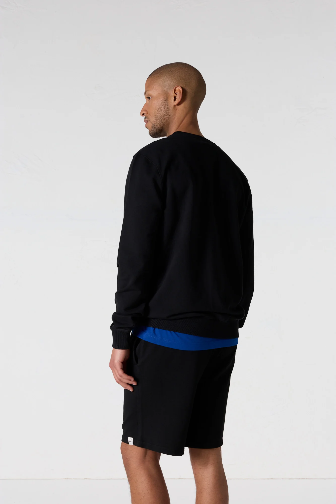 Sweat col rond Noir graphite Sevan - Image 4